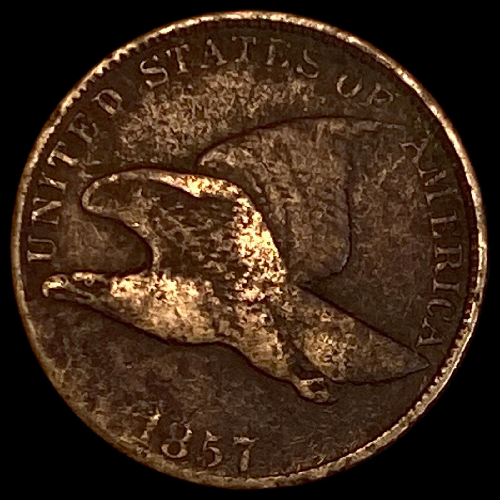 1857 Flying Eagle Cent HIGH GRADE (1 of 2)