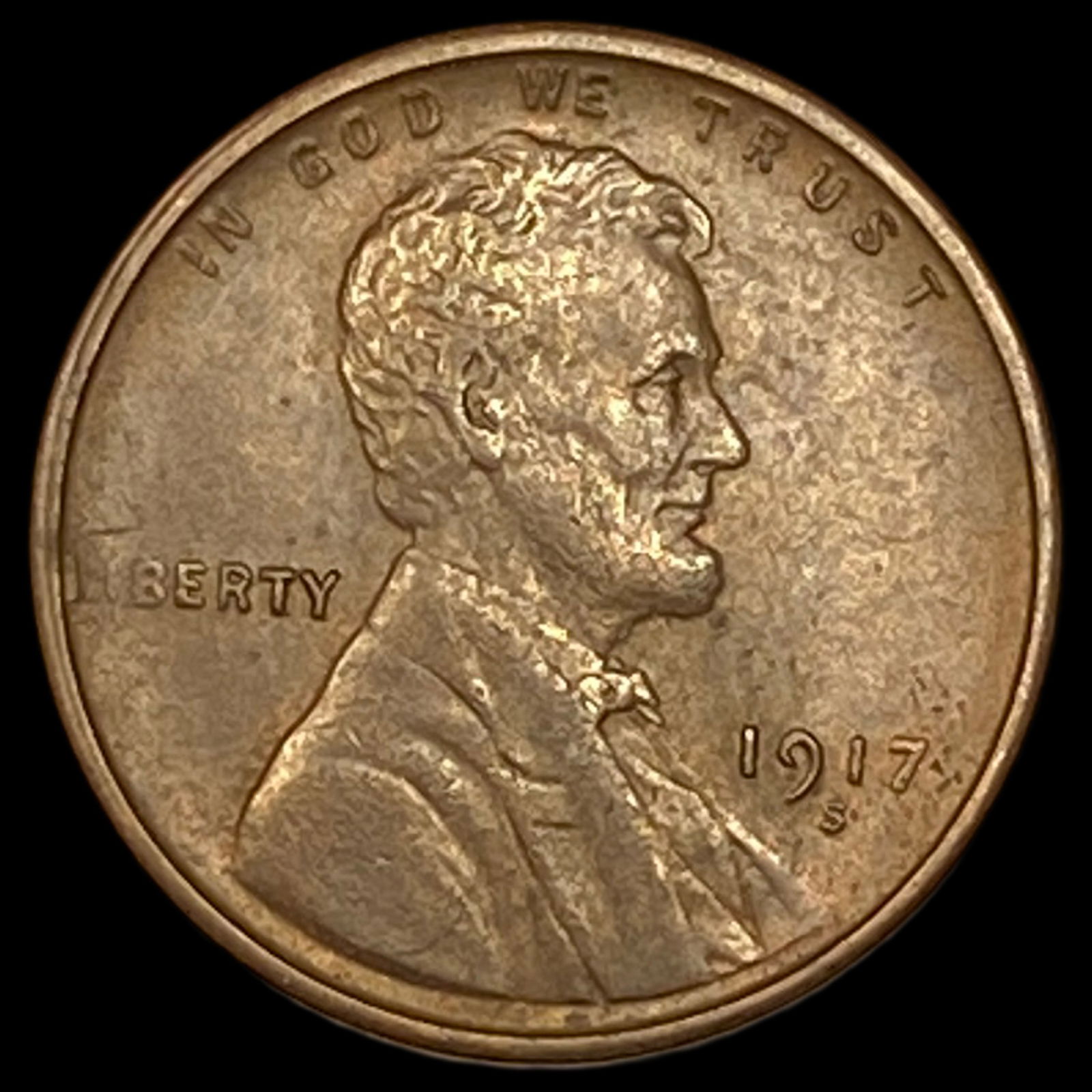 1917-S Lincoln Wheat Cent UNCIRCULATED (1 of 2)