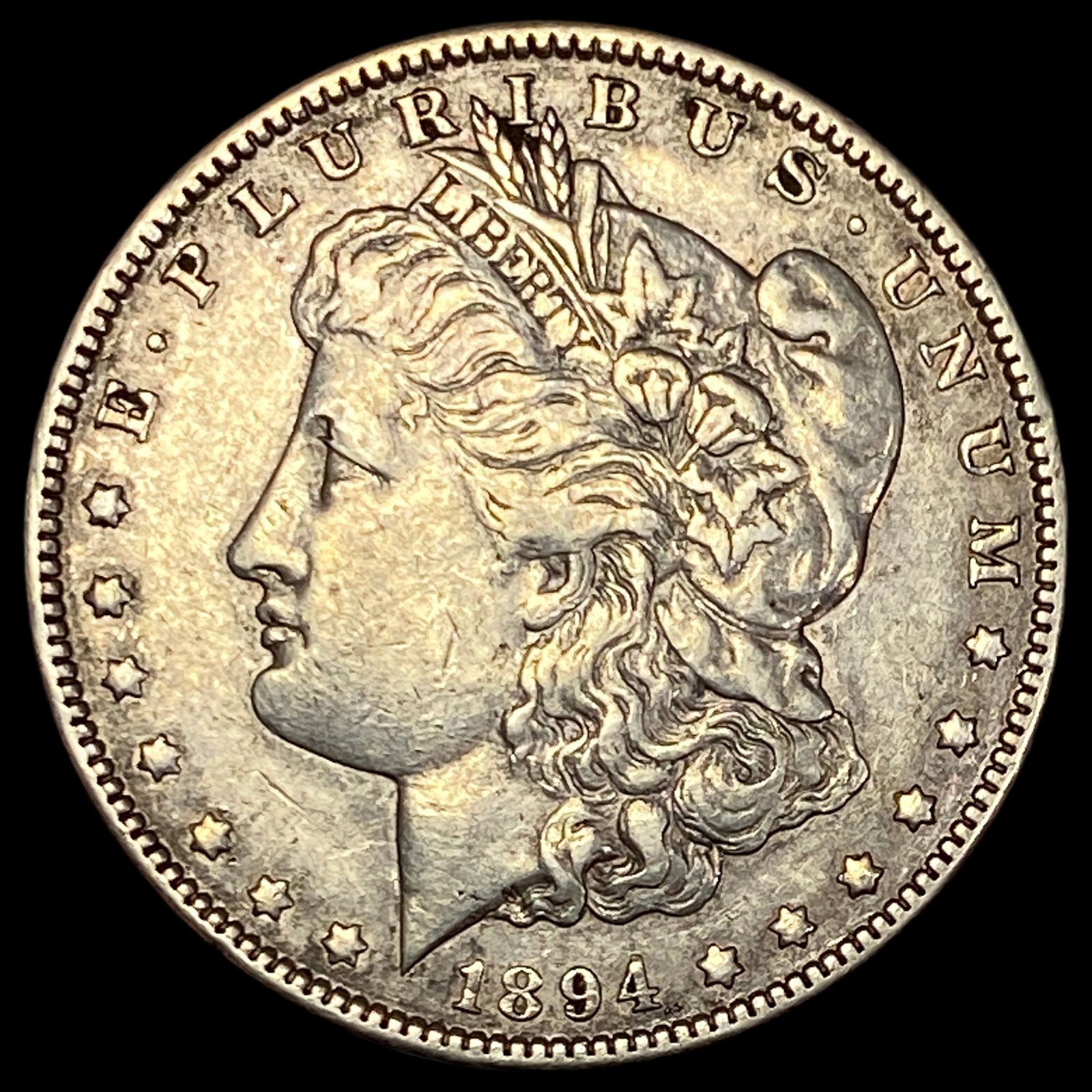 1894-O Silver Morgan Dollar NEARLY UNCIRCULATED: 1894-O Silver Morgan Dollar NEARLY UNCIRCULATED