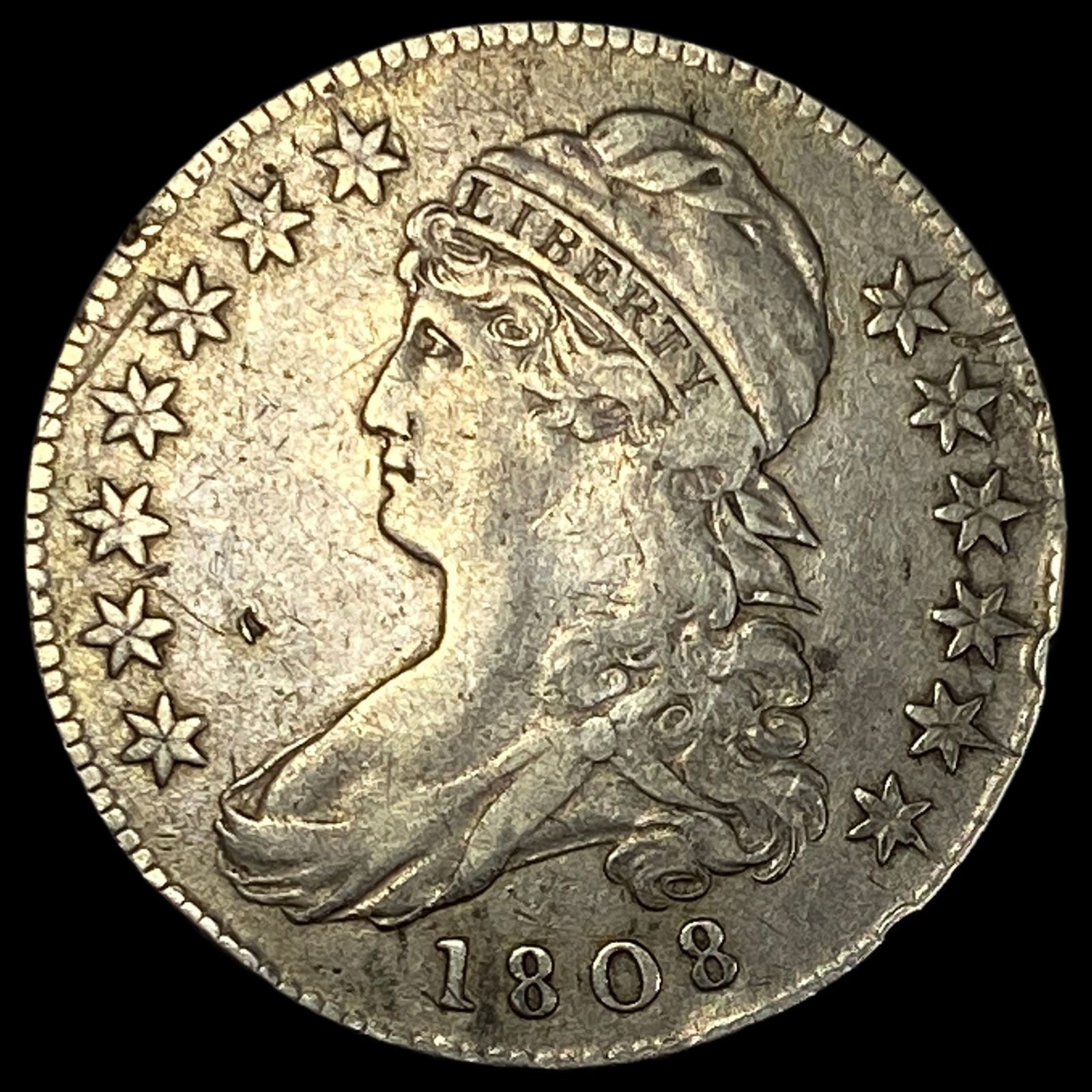 1808 Capped Bust Half Dollar HIGH GRADE (1 of 2)