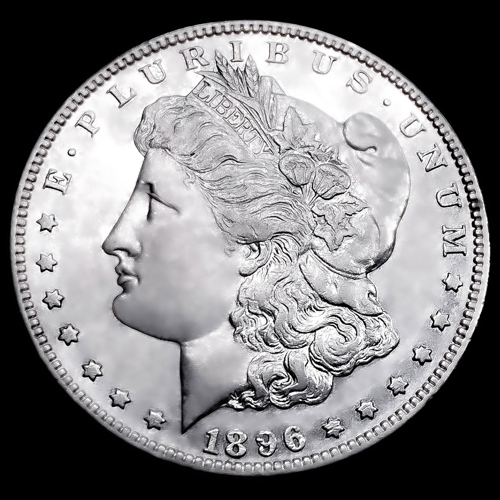 1896-S Morgan Silver Dollar CHOICE AU (1 of 2)