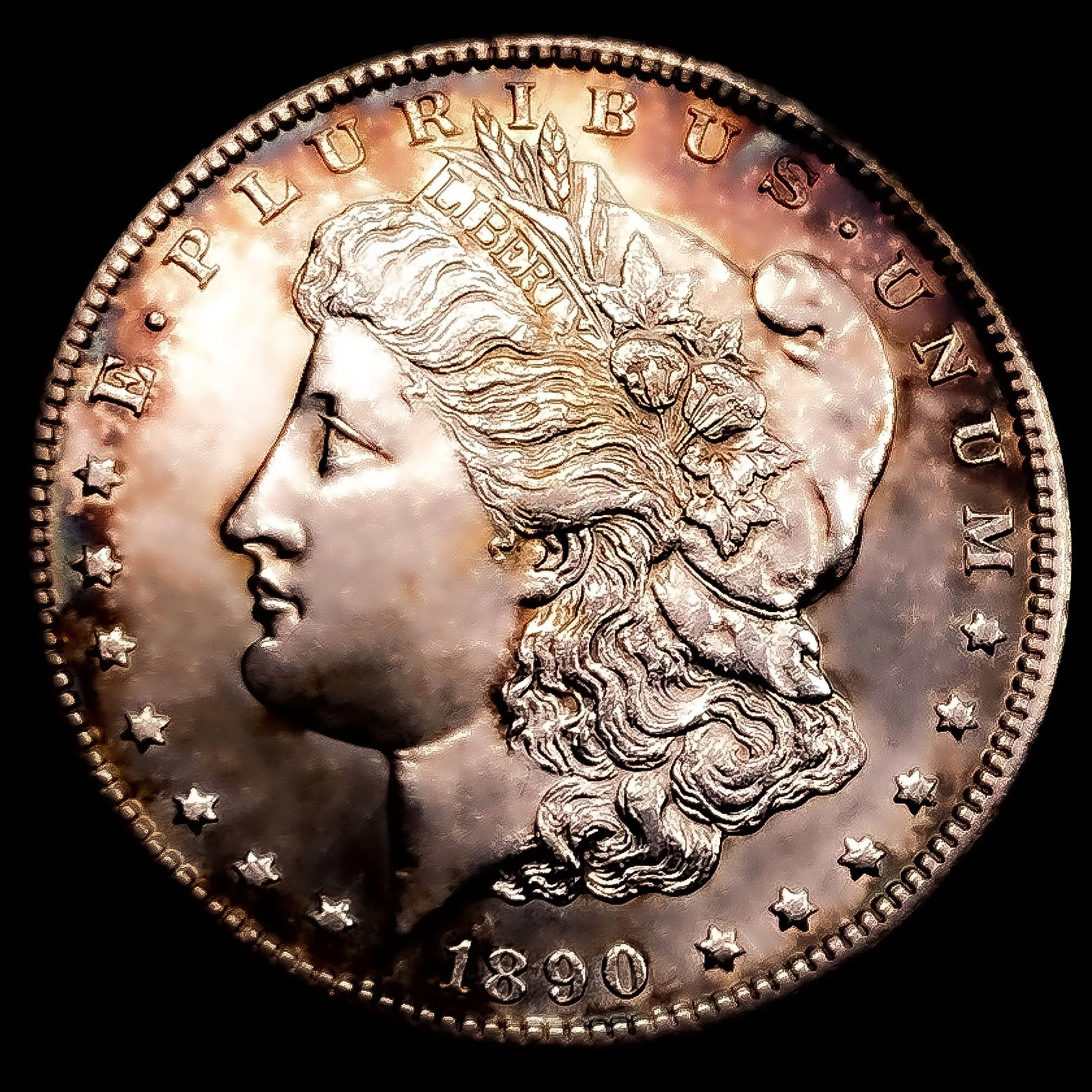 1890-CC Morgan Silver Dollar CHOICE BU (1 of 2)