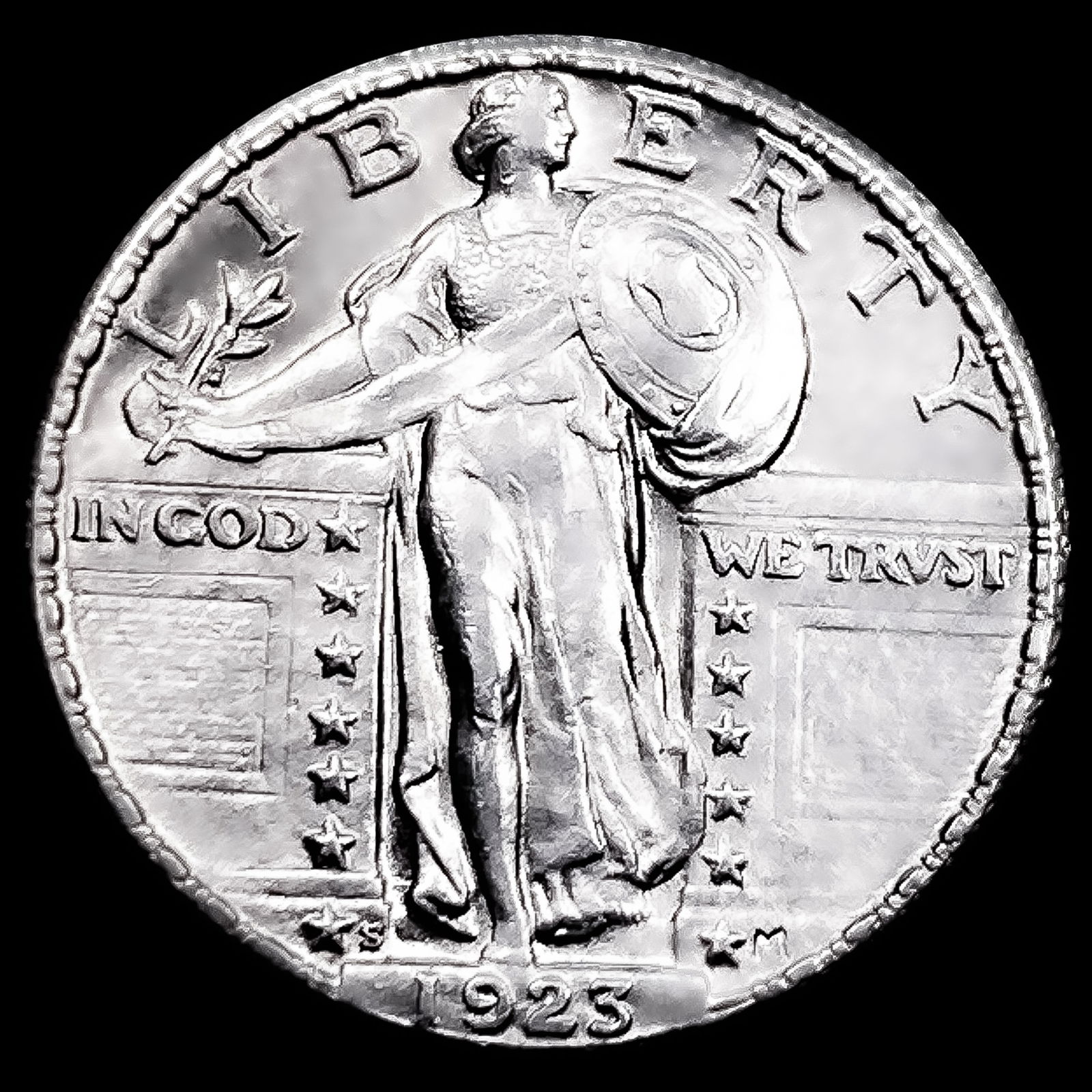 1923-S Standing Liberty Quarter UNCIRCULATED (1 of 2)