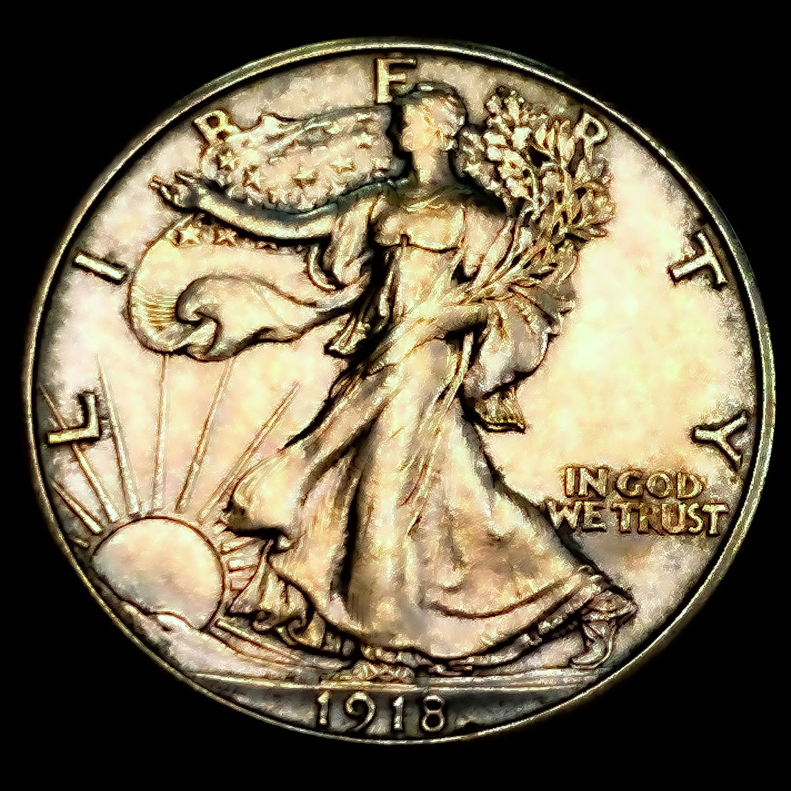 1918-S Walking Liberty Half Dollar: 1918-S Walking Liberty Half Dollar