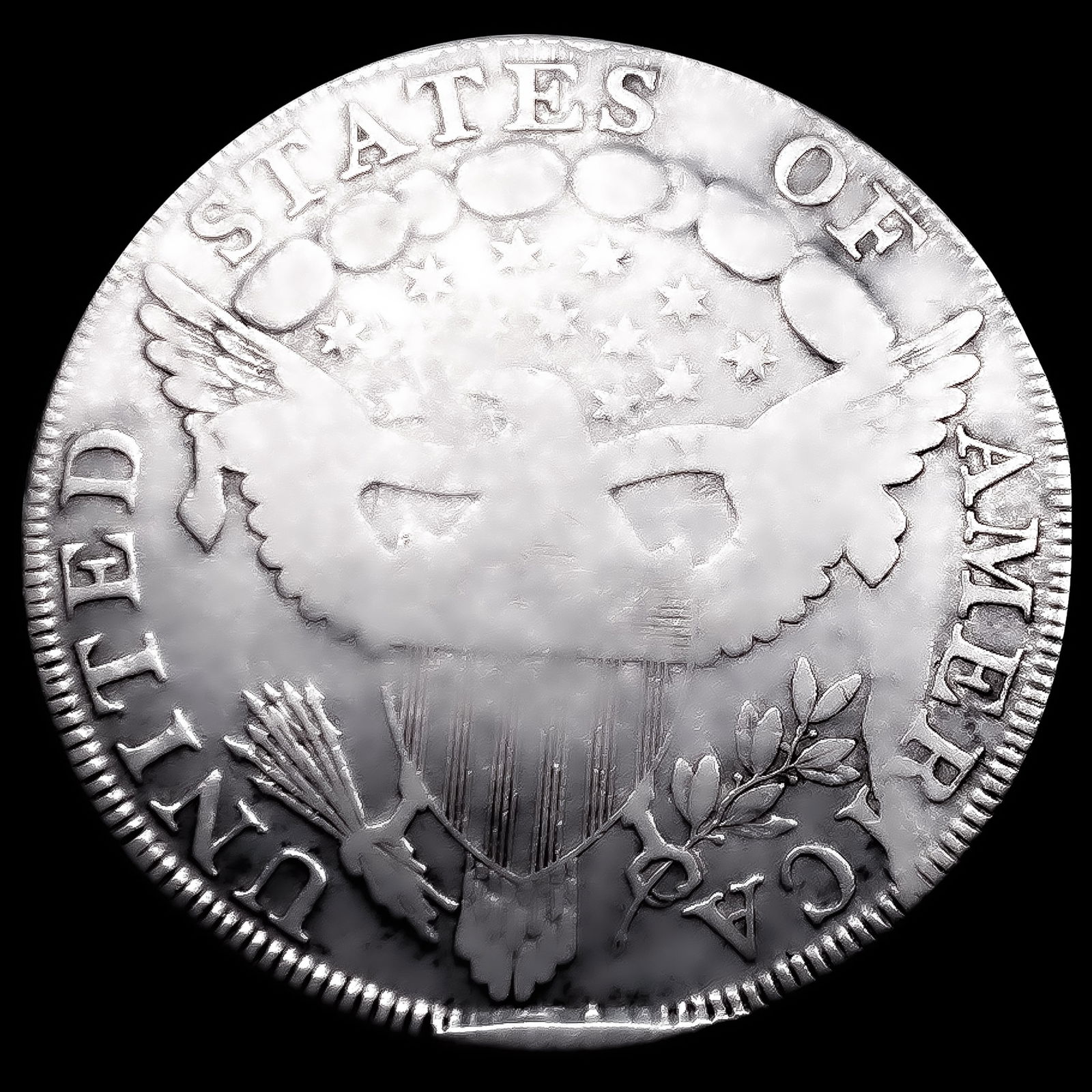 1798 Draped Bust Dollar NICELY CIRCULATED - 2