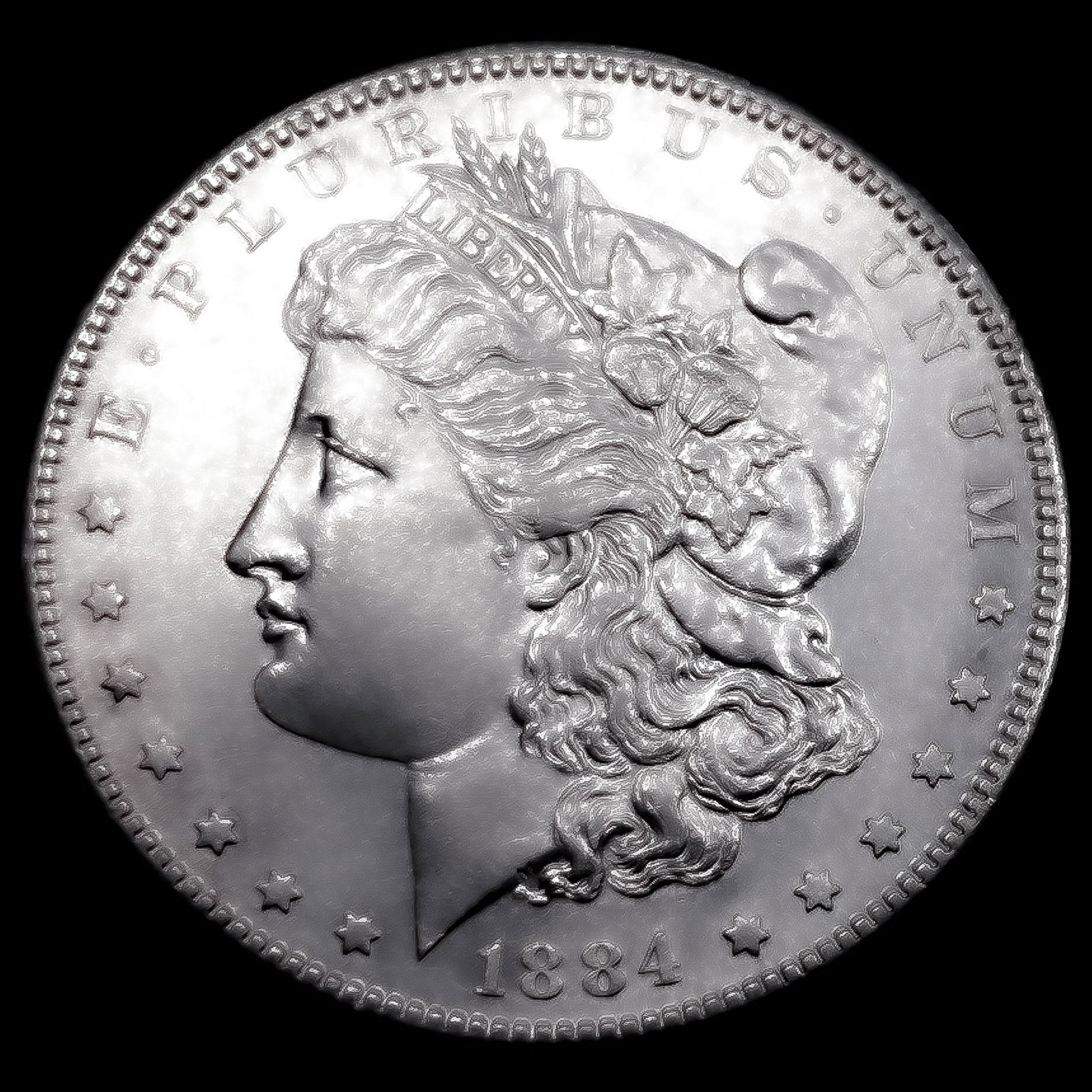 1884-S Morgan Silver Dollar: 1884-S Morgan Silver Dollar