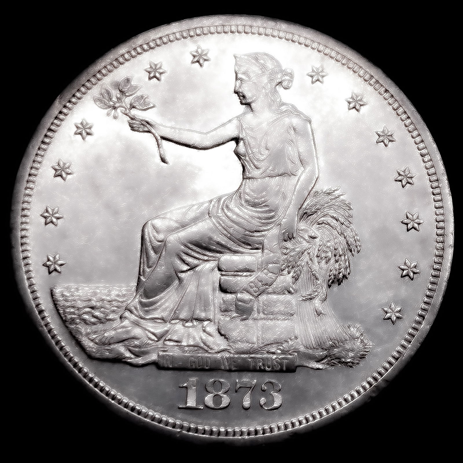 1873-S Silver Trade Dollar: 1873-S Silver Trade Dollar