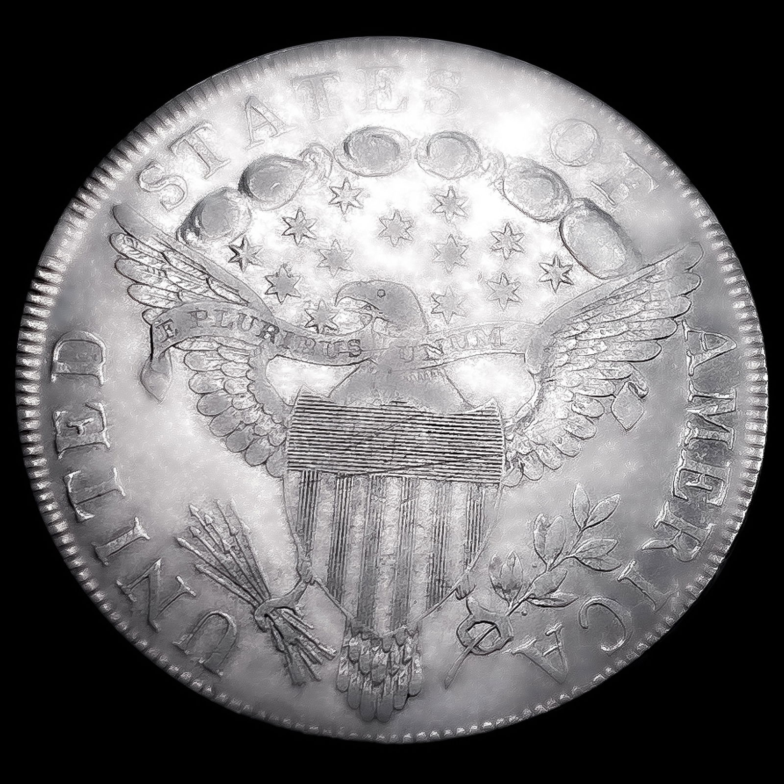 1798 Draped Bust Dollar - 2