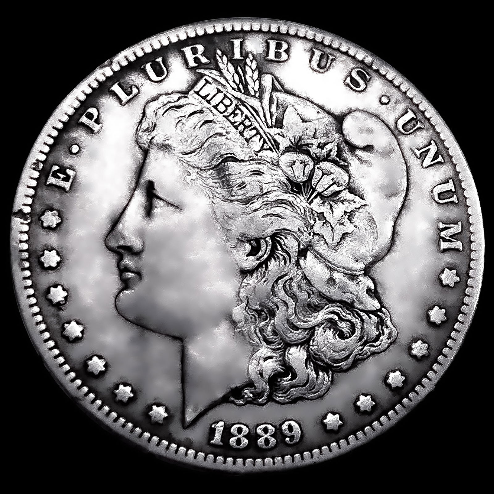 1889-CC Morgan Silver Dollar: 1889-CC Morgan Silver Dollar