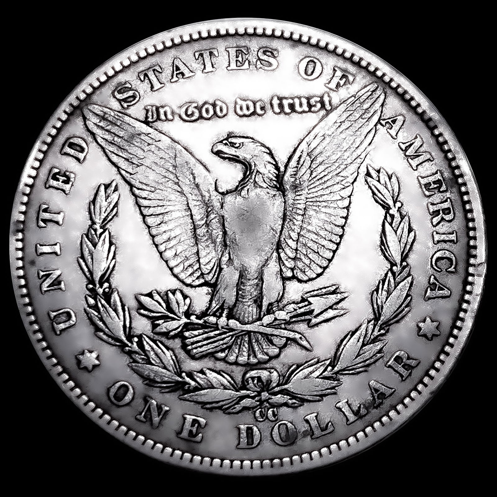 1889-CC Morgan Silver Dollar NEARLY UNCIRCULATED - 2