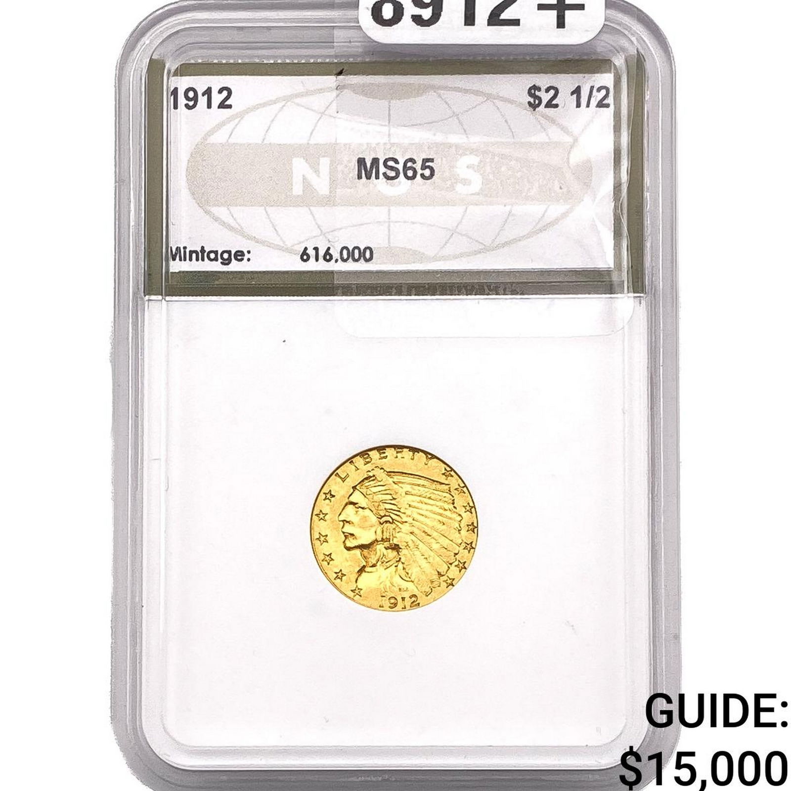 1912 $2.50 Gold Quarter Eagle NGS MS65 (1 of 2)