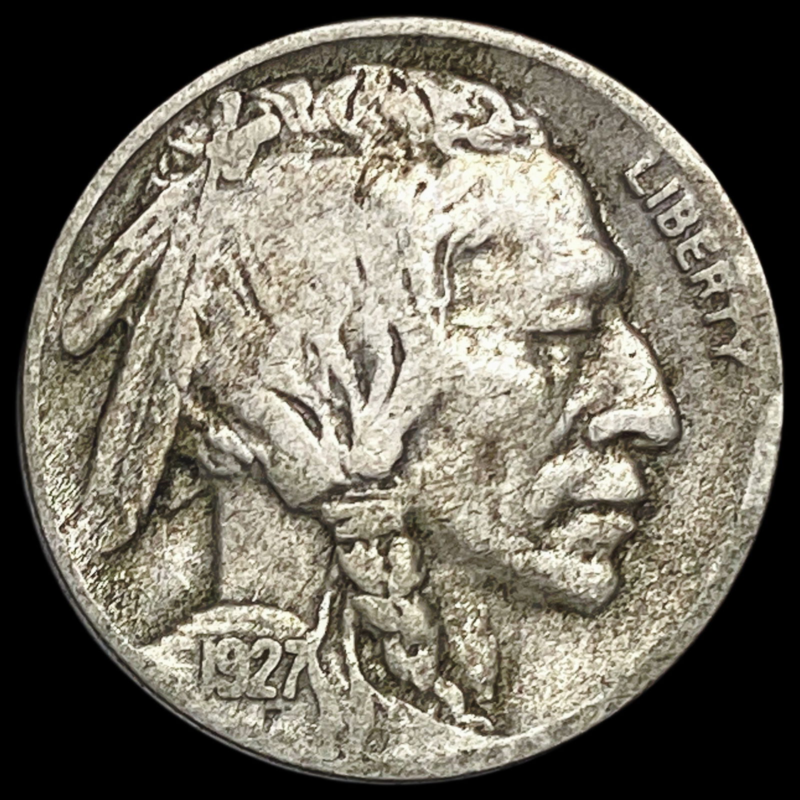 1927-S Buffalo Nickel LIGHTLY CIRCULATED (1 of 2)