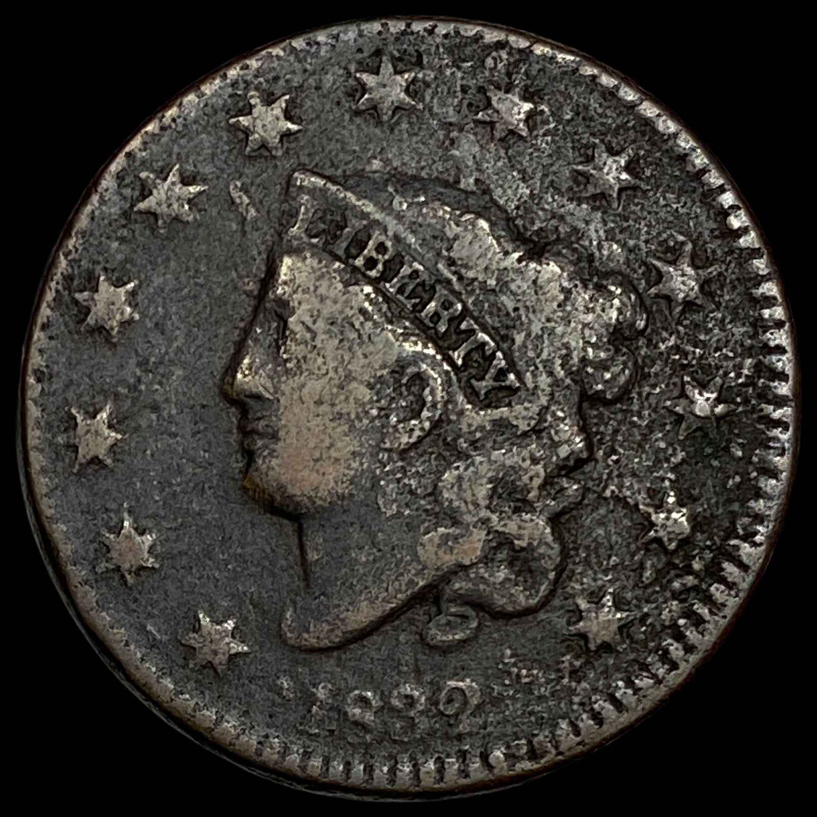1832 Coronet Head Large Cent HIGH GRADE (1 of 2)