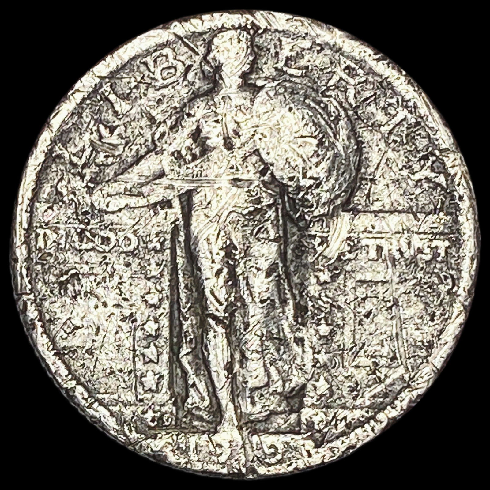 1929-D Standing Liberty Quarter HIGH GRADE: 1929-D Standing Liberty Quarter HIGH GRADE