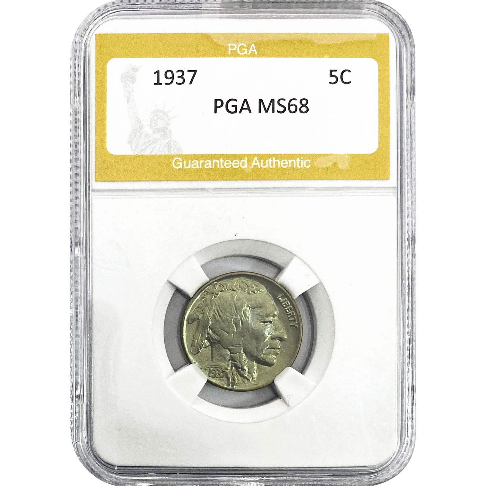 1937 Buffalo Nickel PGA MS68 (1 of 2)
