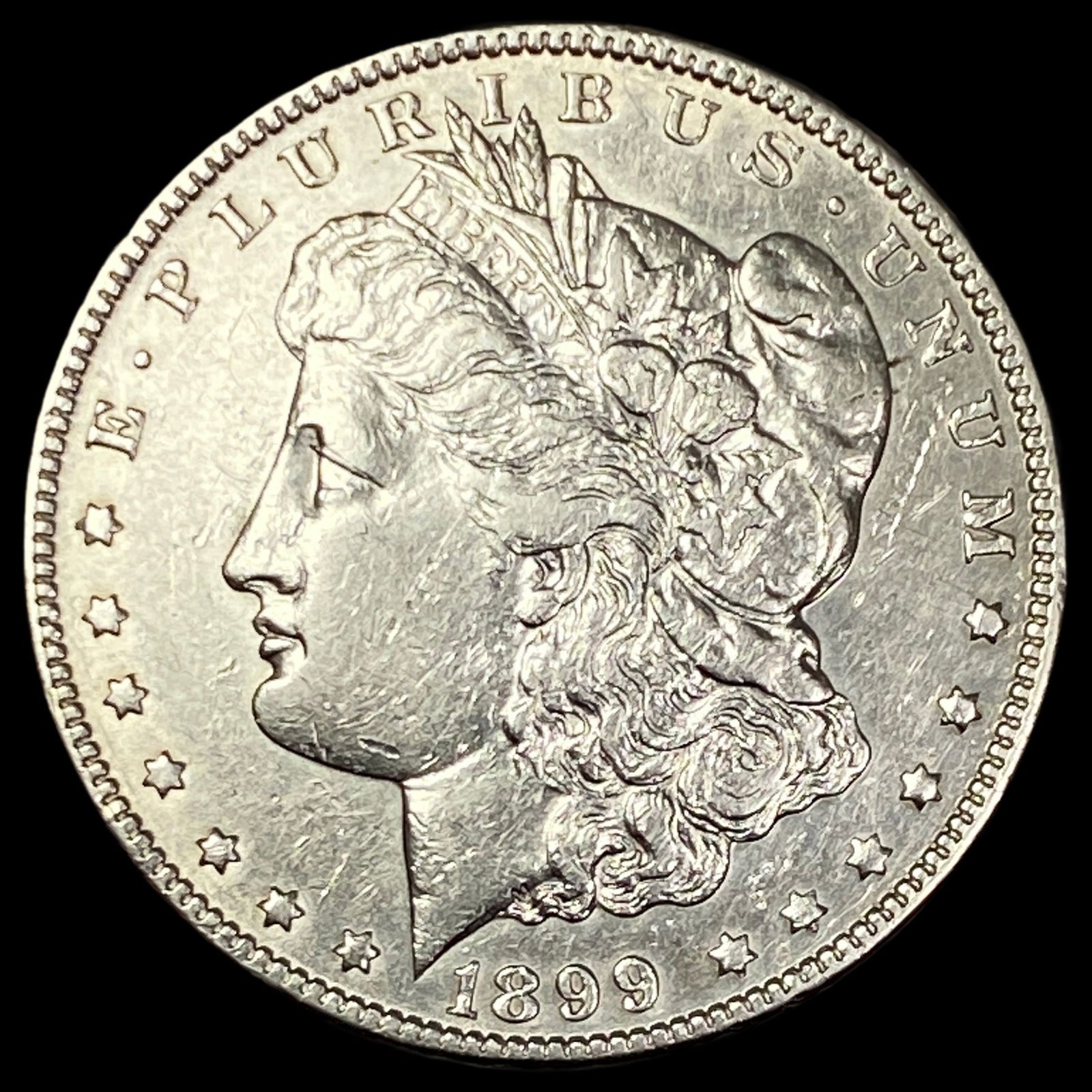 1899-O Micro O Morgan Silver Dollar CLOSELY UNCIRCULATED (1 of 2)