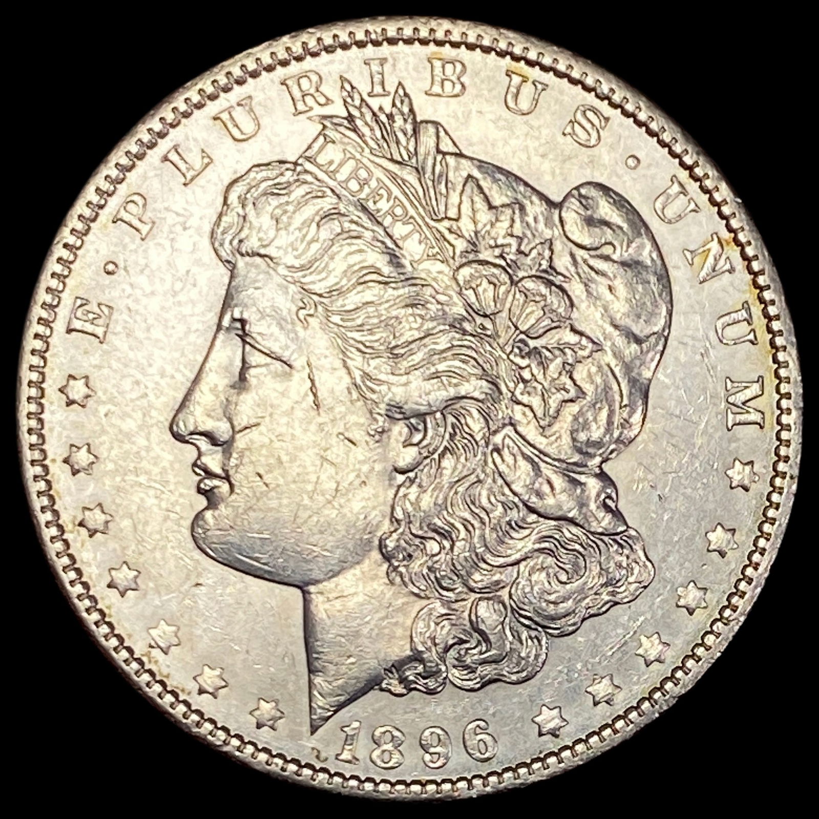 1896-O Silver Morgan Dollar CHOICE AU (1 of 2)