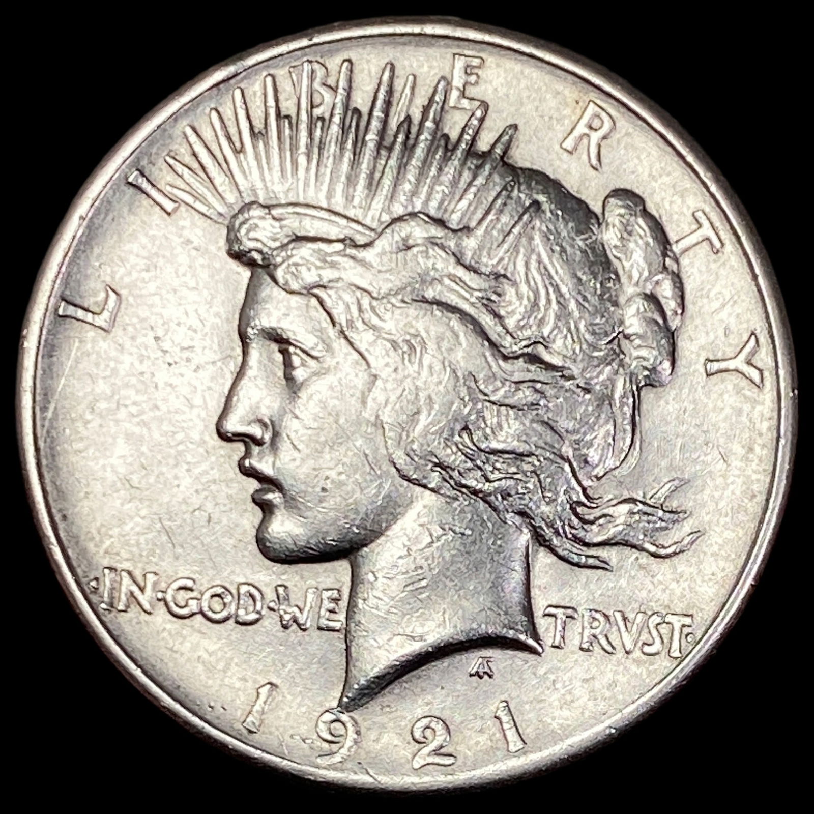 1921 Silver Peace Dollar CHOICE AU (1 of 2)