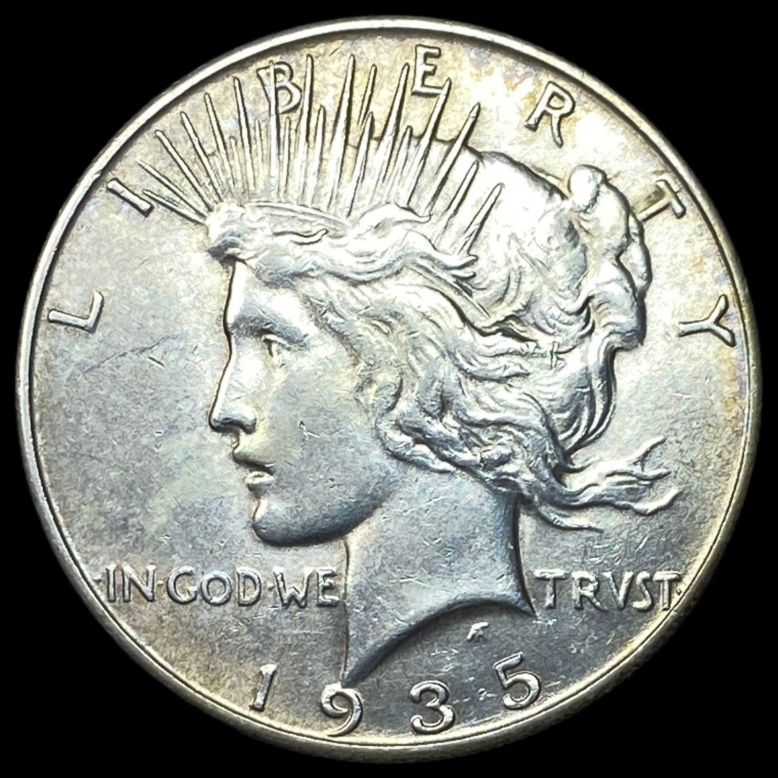 1935-S Silver Peace Dollar UNCIRCULATED: 1935-S Silver Peace Dollar UNCIRCULATED