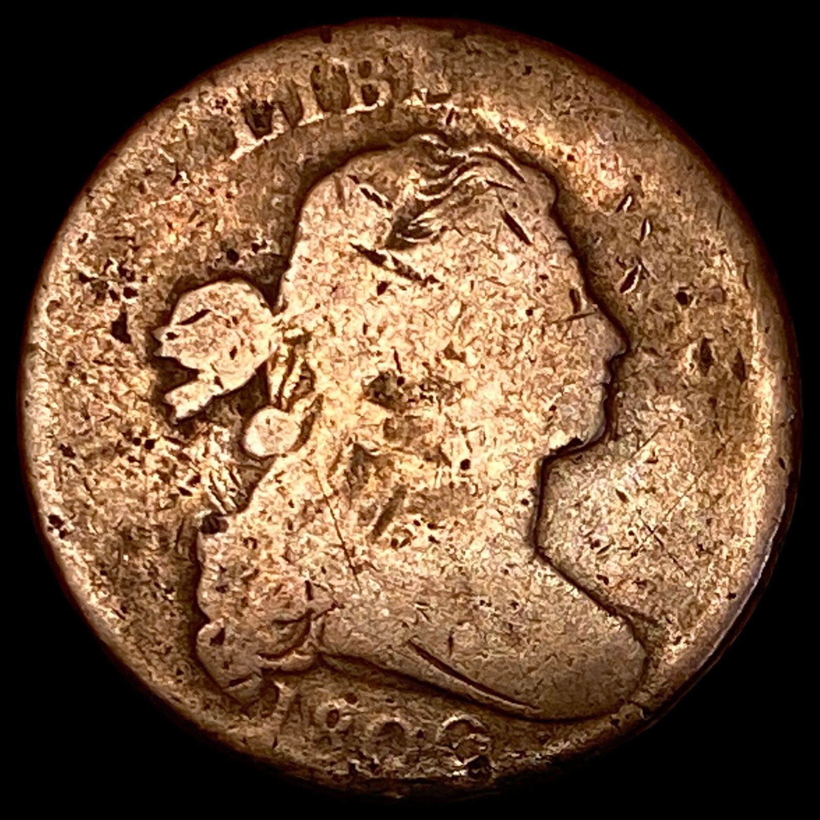 1800 Draped Bust Large Cent HIGH GRADE (1 of 2)
