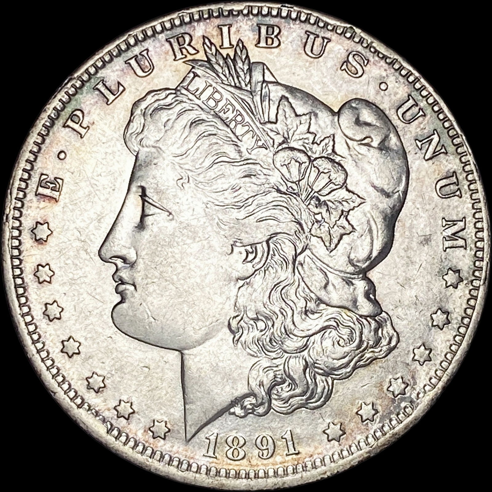 1891-O Silver Morgan Dollar CLOSELY UNCIRCULATED (1 of 2)