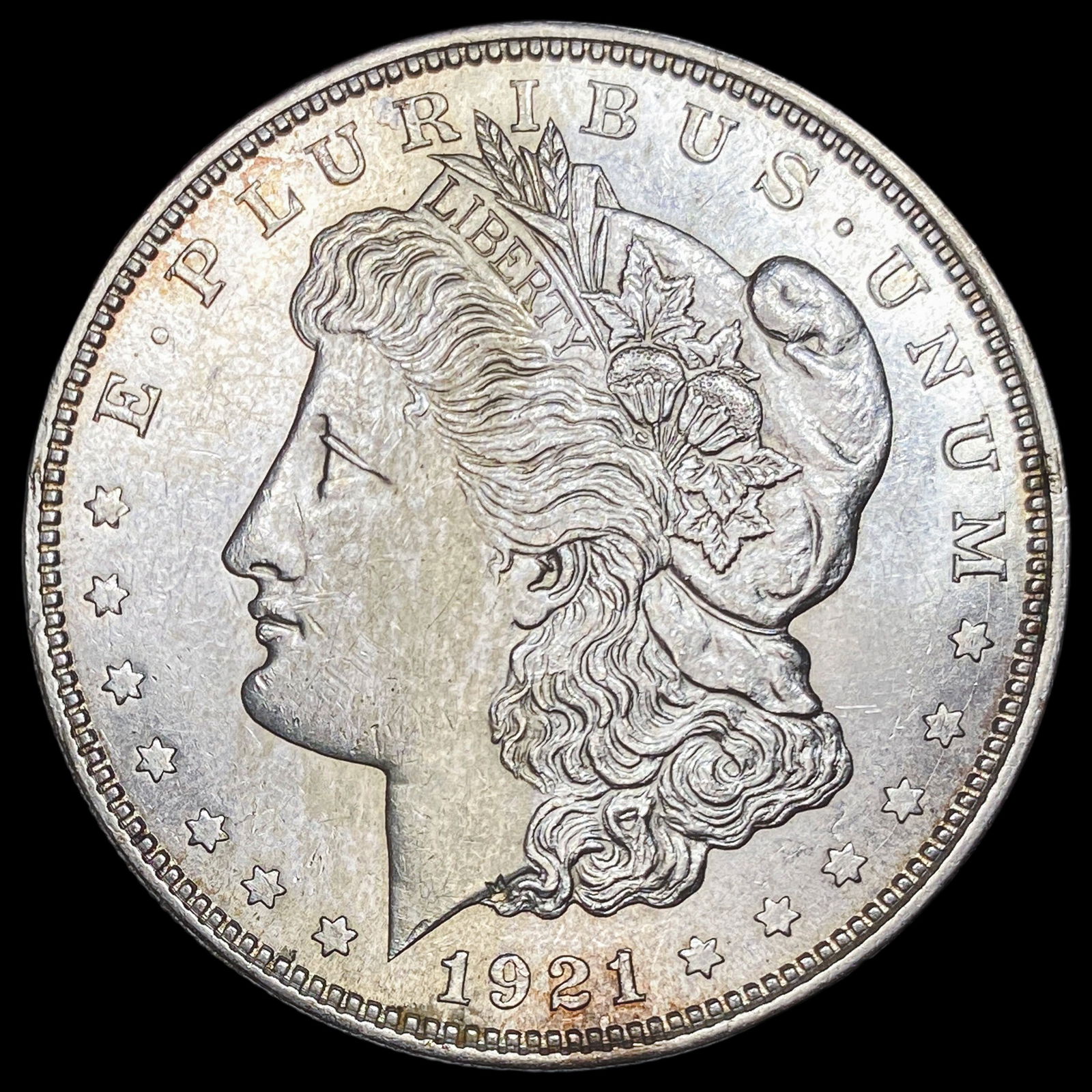 1921-D Silver Morgan Dollar CHOICE BU: 1921-D Silver Morgan Dollar CHOICE BU