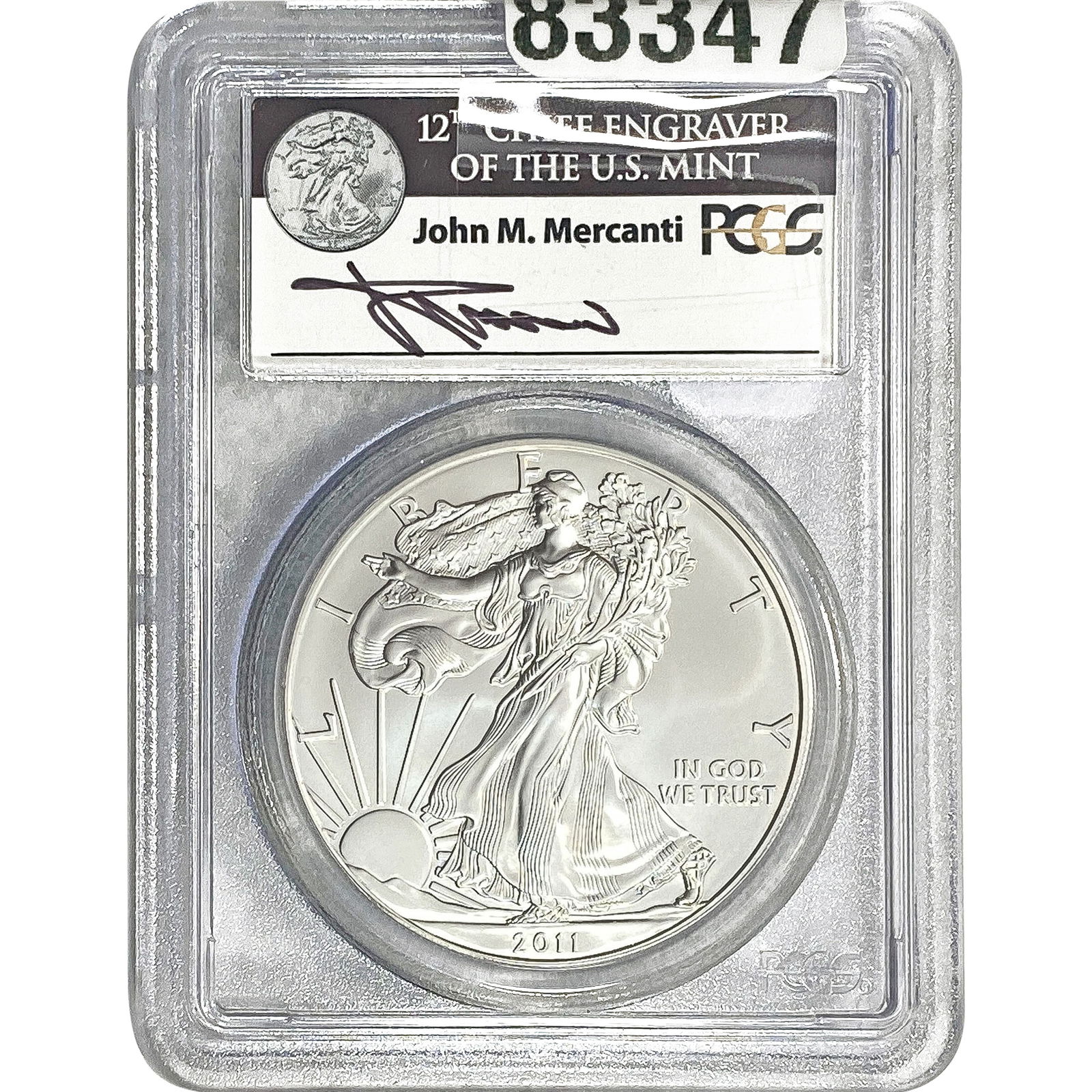 2011-S Silver Eagle PCGS MS70 (1 of 2)