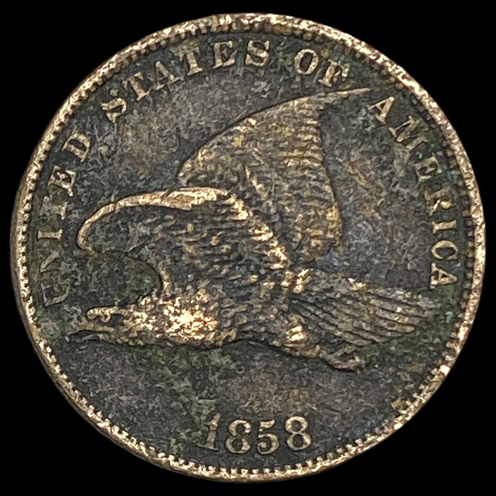 1858 Flying Eagle Cent LIGHTLY CIRCULATED: 1858 Flying Eagle Cent LIGHTLY CIRCULATED