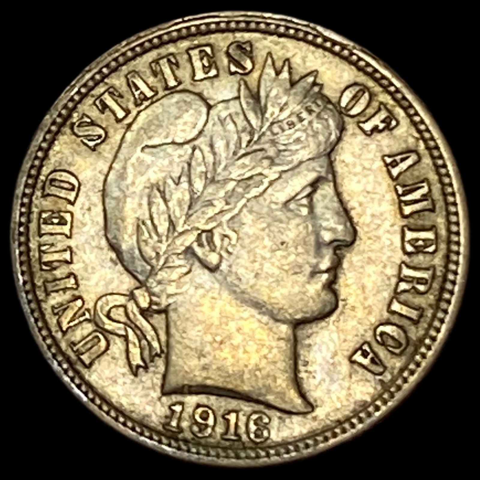 1916 Barber Dime UNCIRCULATED (1 of 2)