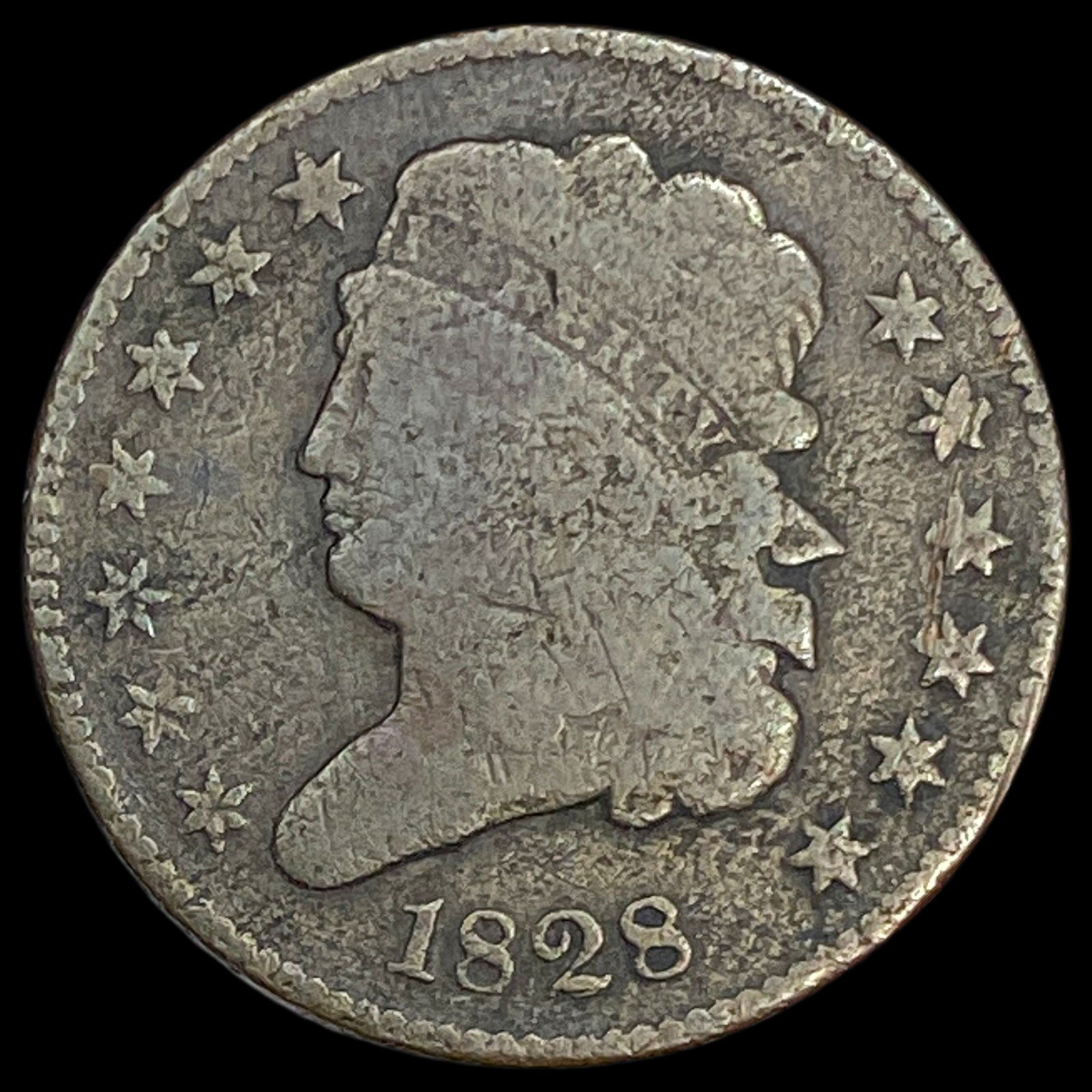 1828 Classic Head Half Cent LIGHTLY CIRCULATED (1 of 2)