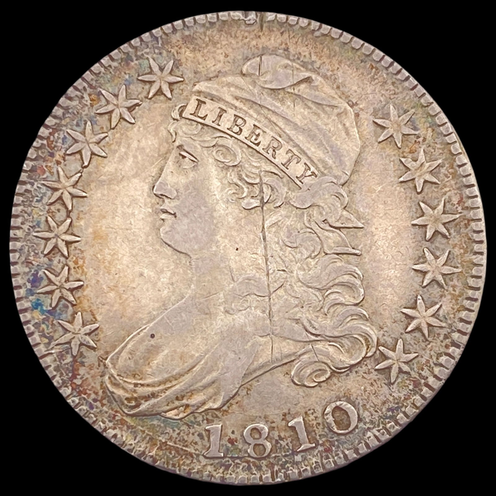 1810 Capped Bust Half Dollar ABOUT UNCIRCULATED (1 of 2)