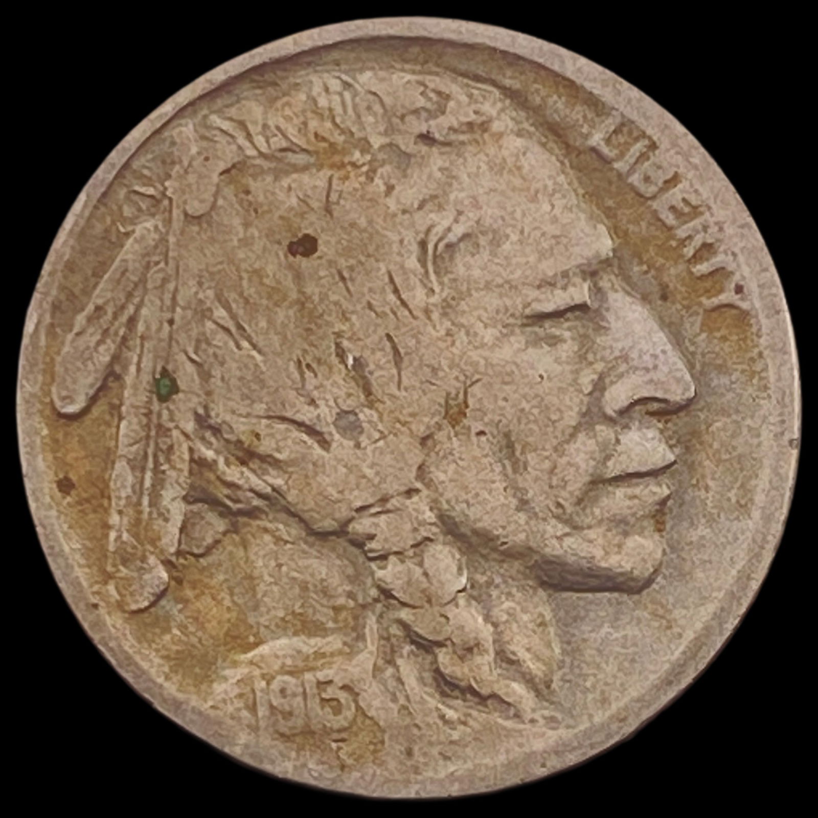 1913-S Type 2 Buffalo Nickel LIGHTLY CIRCULATED (1 of 2)