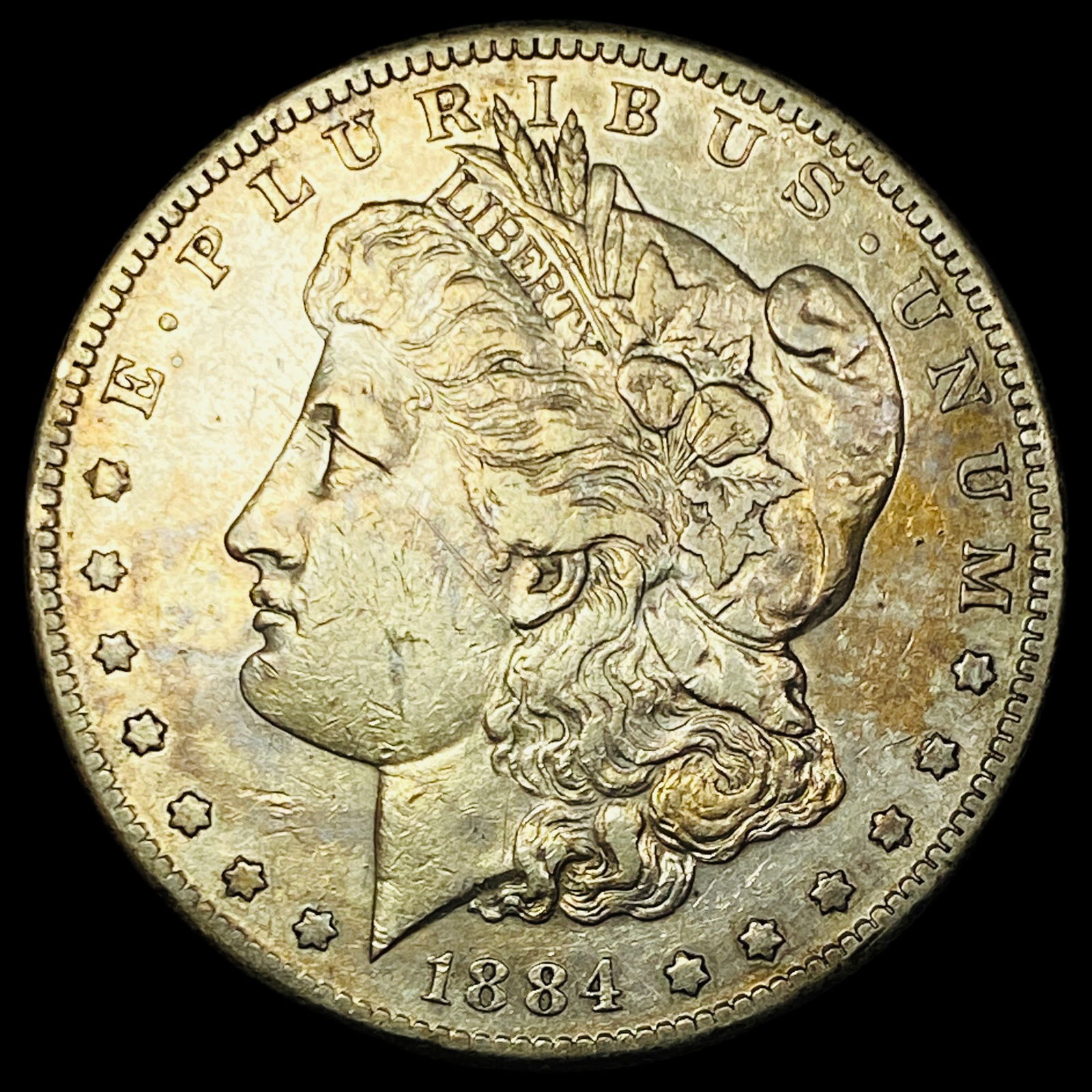 1884-S Silver Morgan Dollar NEARLY UNCIRCULATED (1 of 2)