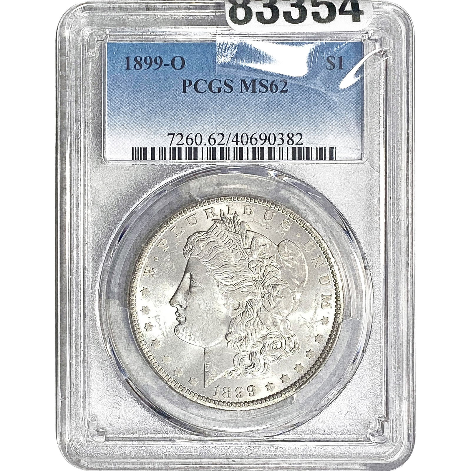 1899-O Morgan Silver Dollar PCGS MS62 (1 of 2)