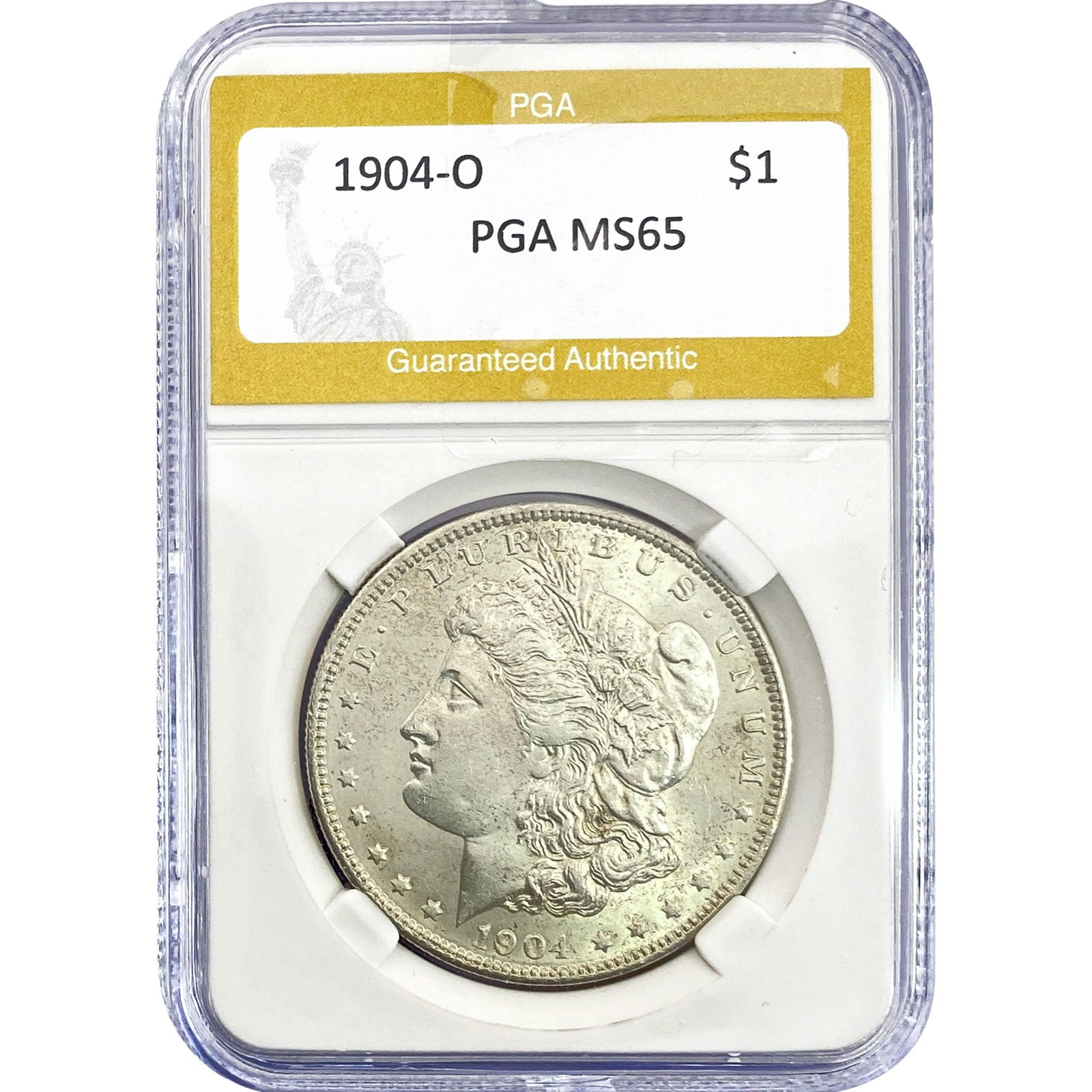 1904-O Morgan Silver Dollar PGA MS65 (1 of 2)