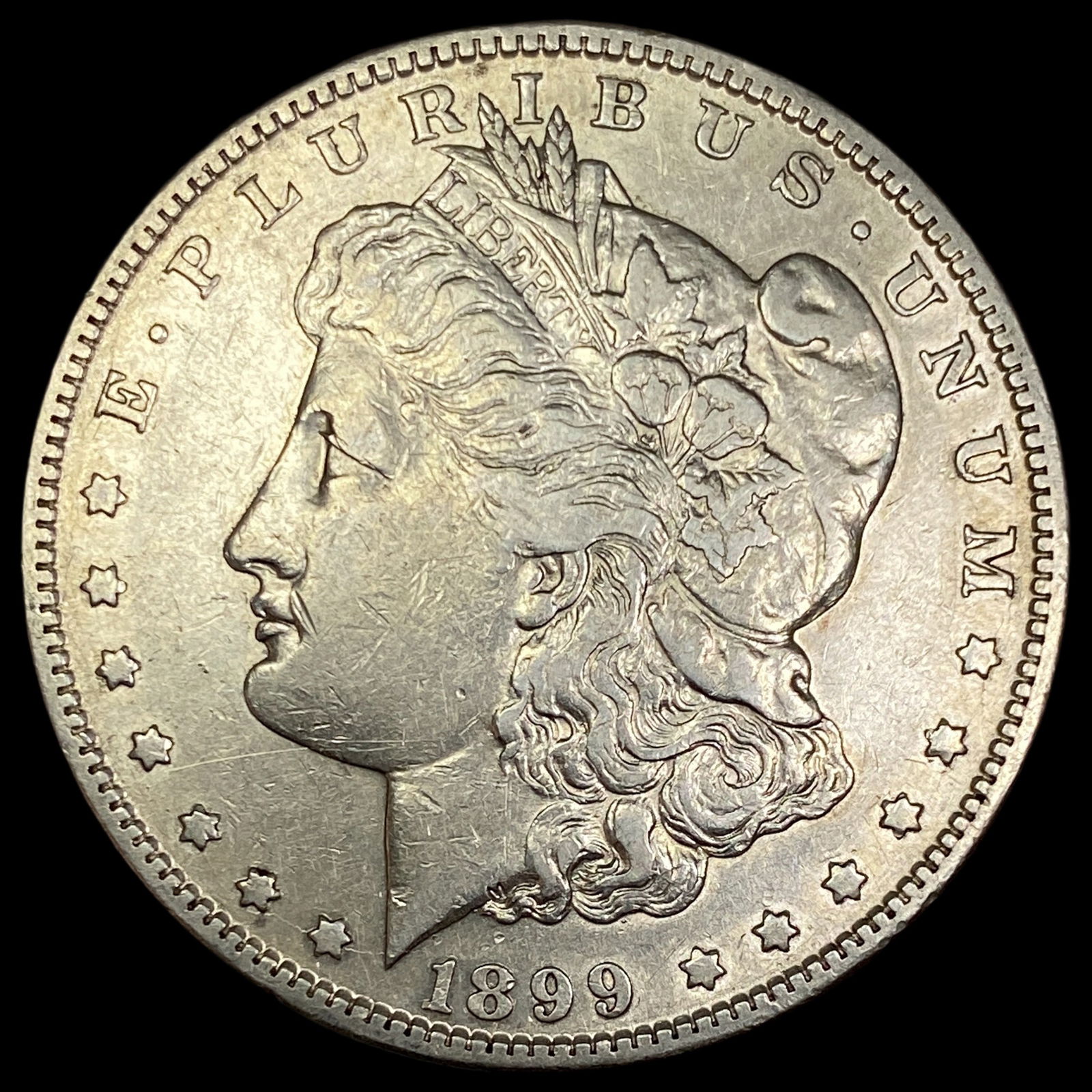 1899-S Silver Morgan Dollar CLOSELY UNCIRCULATED: 1899-S Silver Morgan Dollar CLOSELY UNCIRCULATED