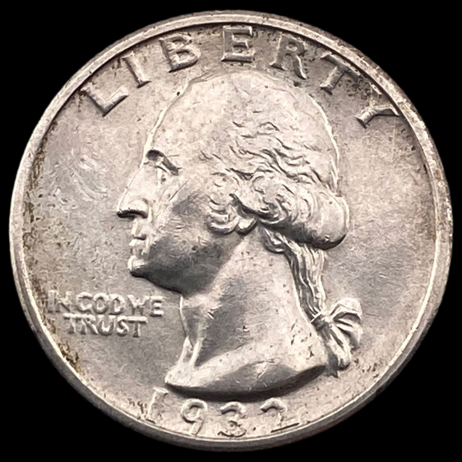 1932-S Silver Washington Quarter ABOUT UNCIRCULATED (1 of 2)