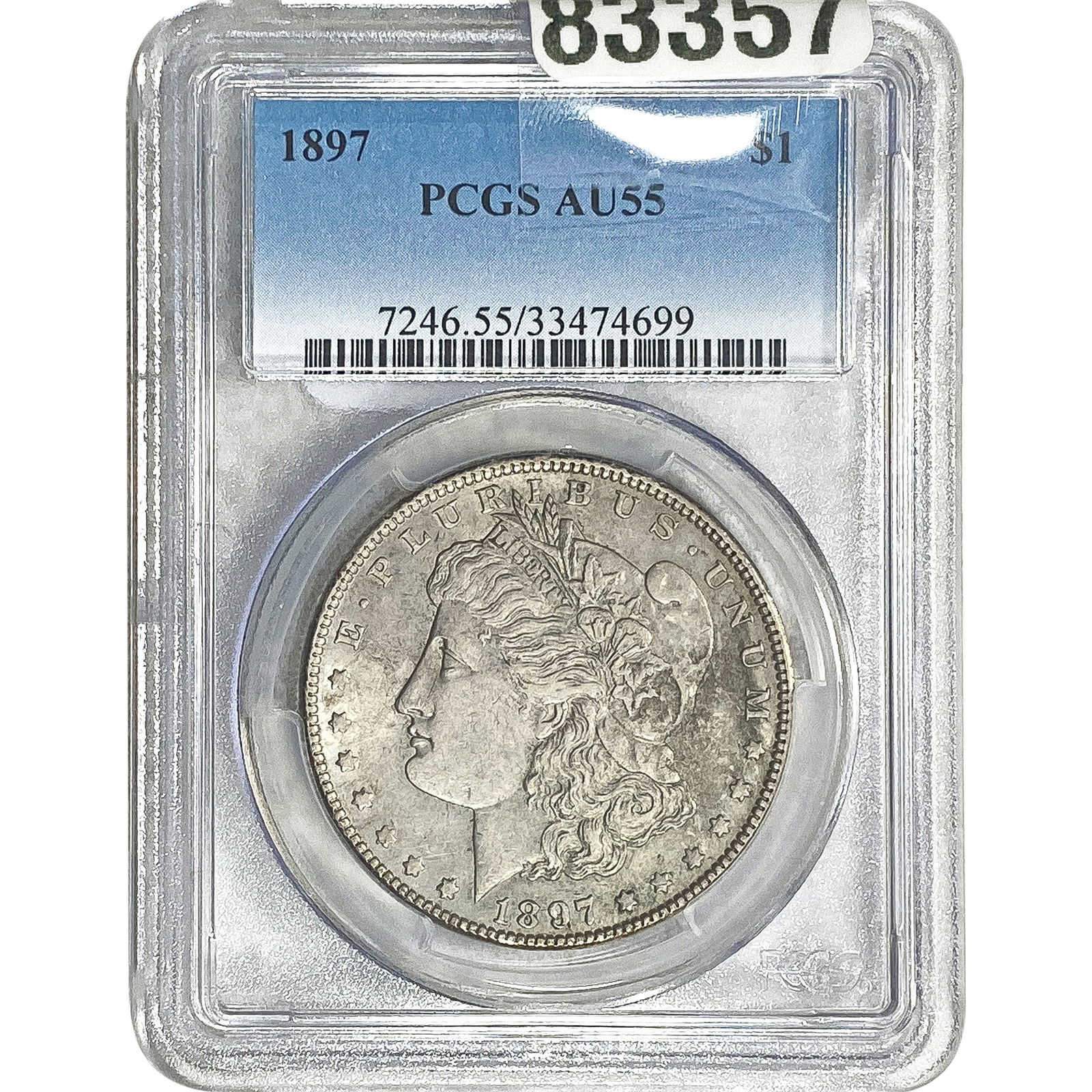 1879 Morgan Silver Dollar PCGS AU55 (1 of 2)