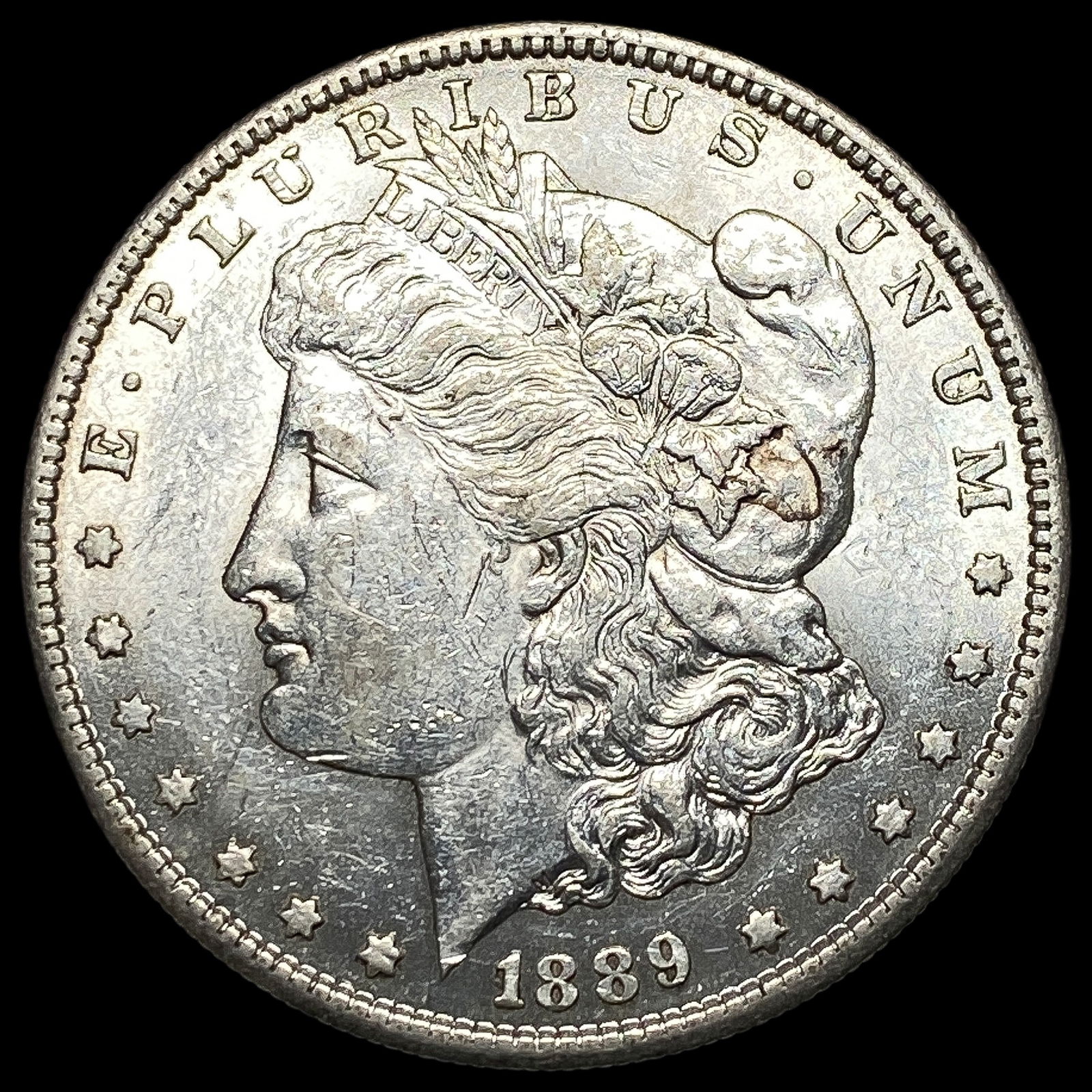 1889-S Silver Morgan Dollar HIGH GRADE (1 of 2)