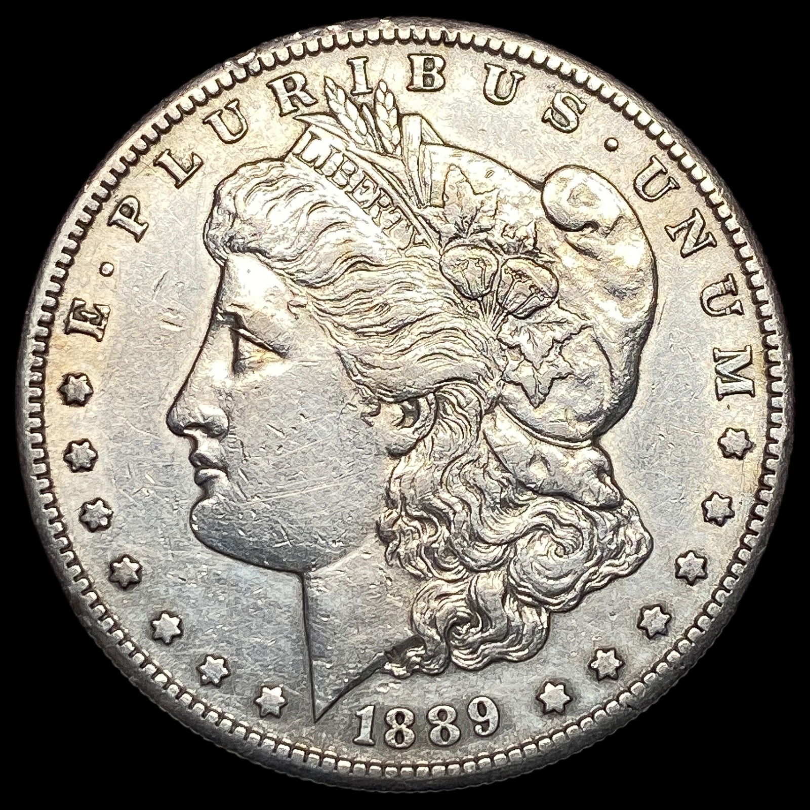 1889-S Silver Morgan Dollar CLOSELY UNCIRCULATED (1 of 2)