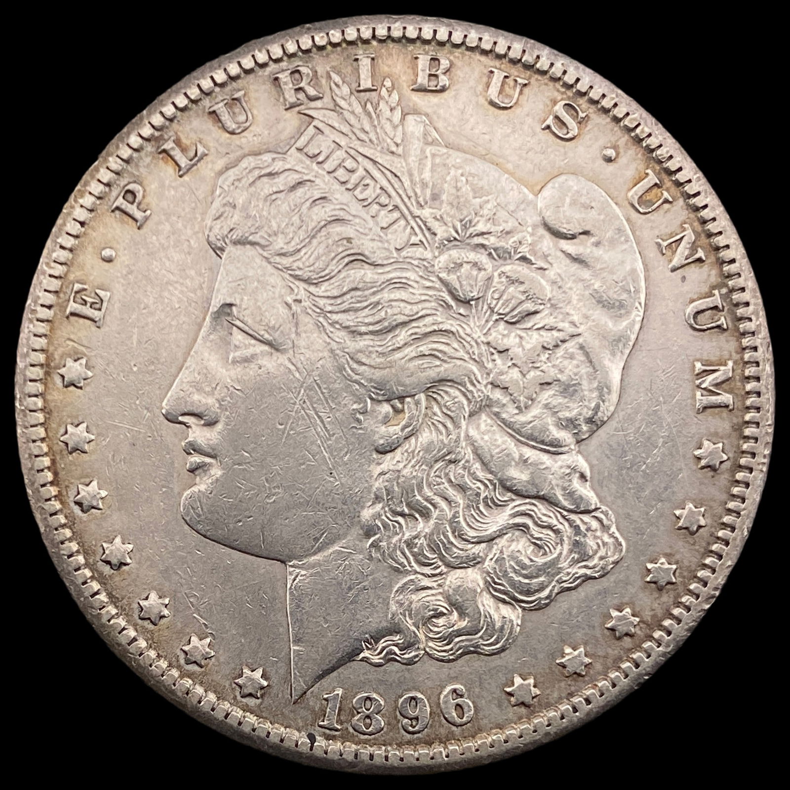 1896-S Silver Morgan Dollar CLOSELY UNCIRCULATED: 1896-S Silver Morgan Dollar CLOSELY UNCIRCULATED