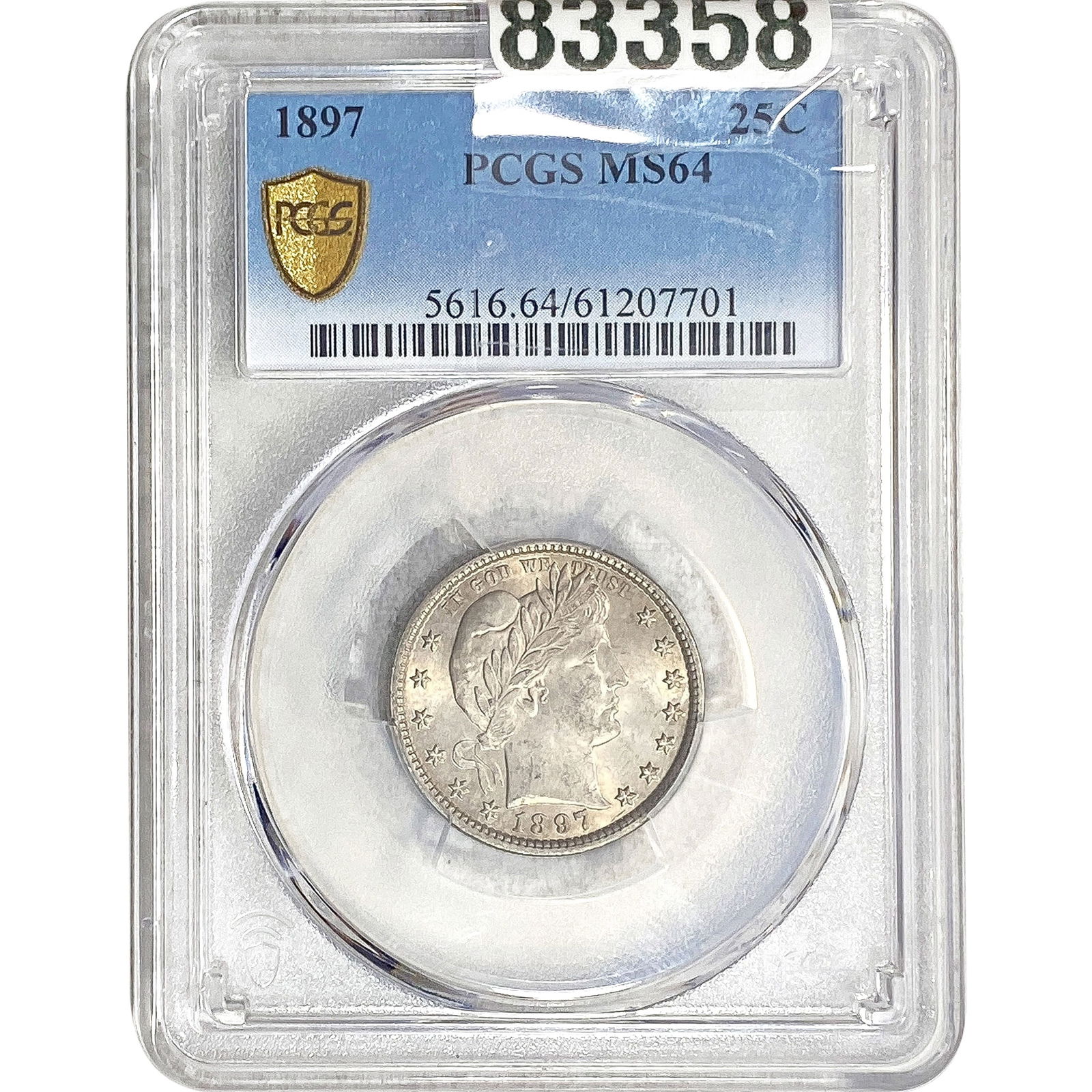 1897 Barber Quarter PCGS MS64 (1 of 2)