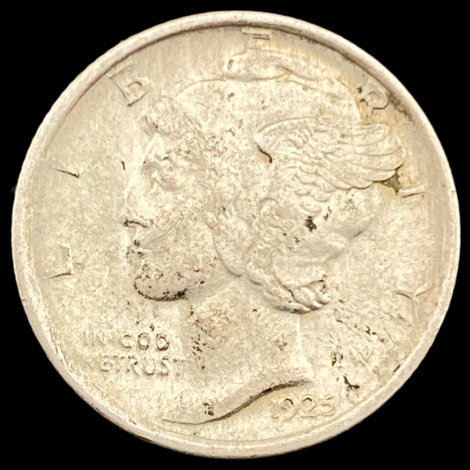 1925-D Mercury Dime GEM BU (1 of 2)