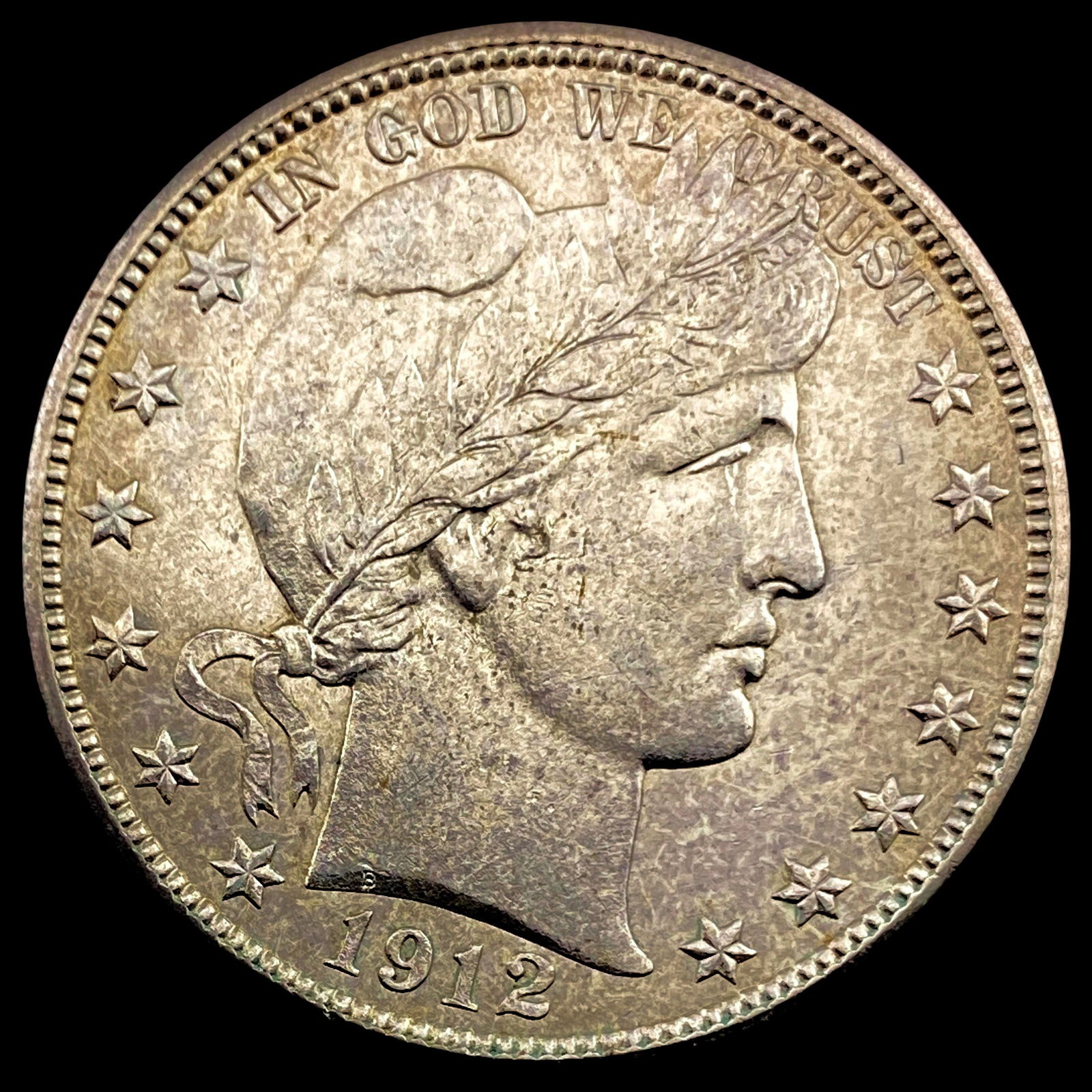 1912-D Silver Barber Half Dollar UNCIRCULATED (1 of 2)