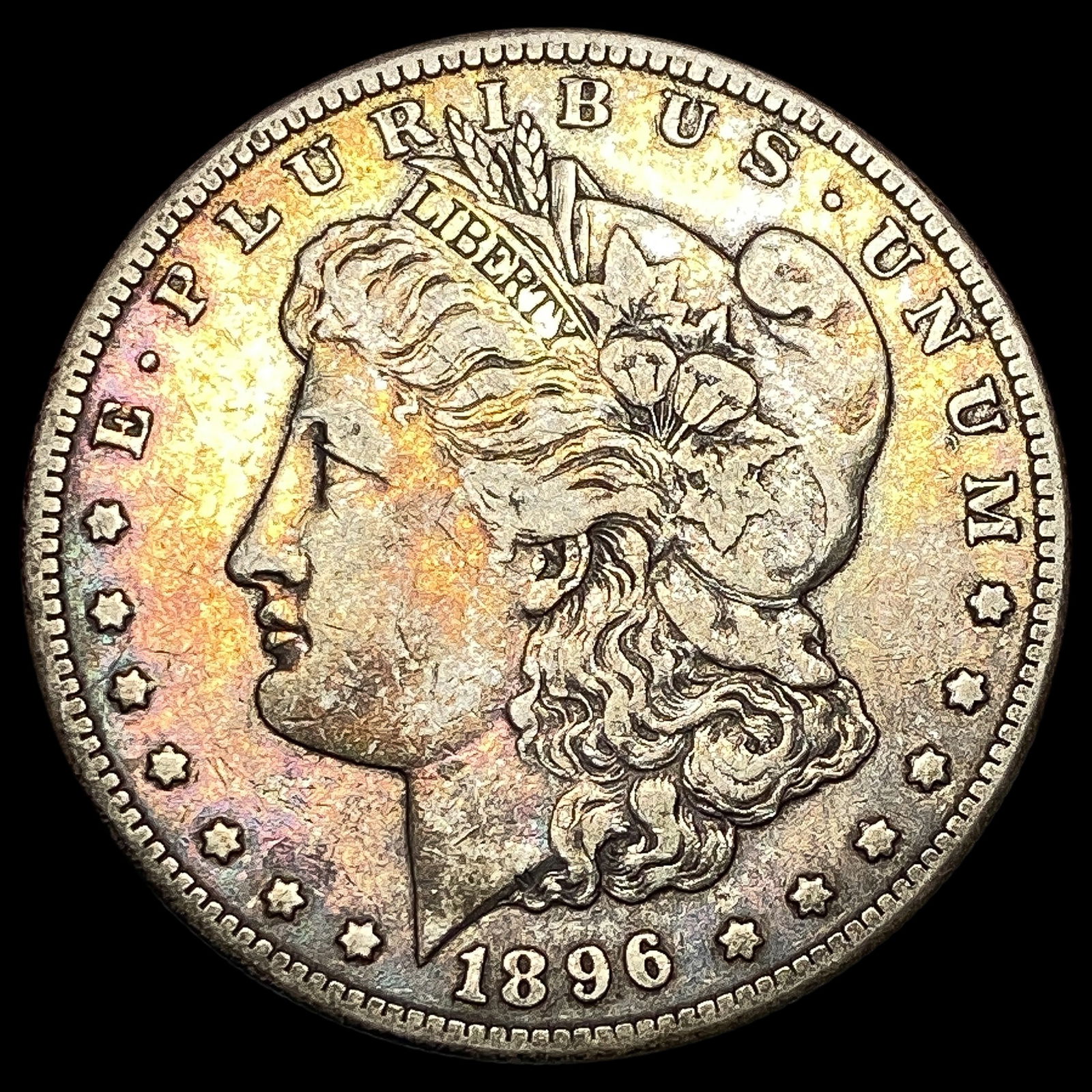 1896-S Silver Morgan Dollar NEARLY UNCIRCULATED: 1896-S Silver Morgan Dollar NEARLY UNCIRCULATED