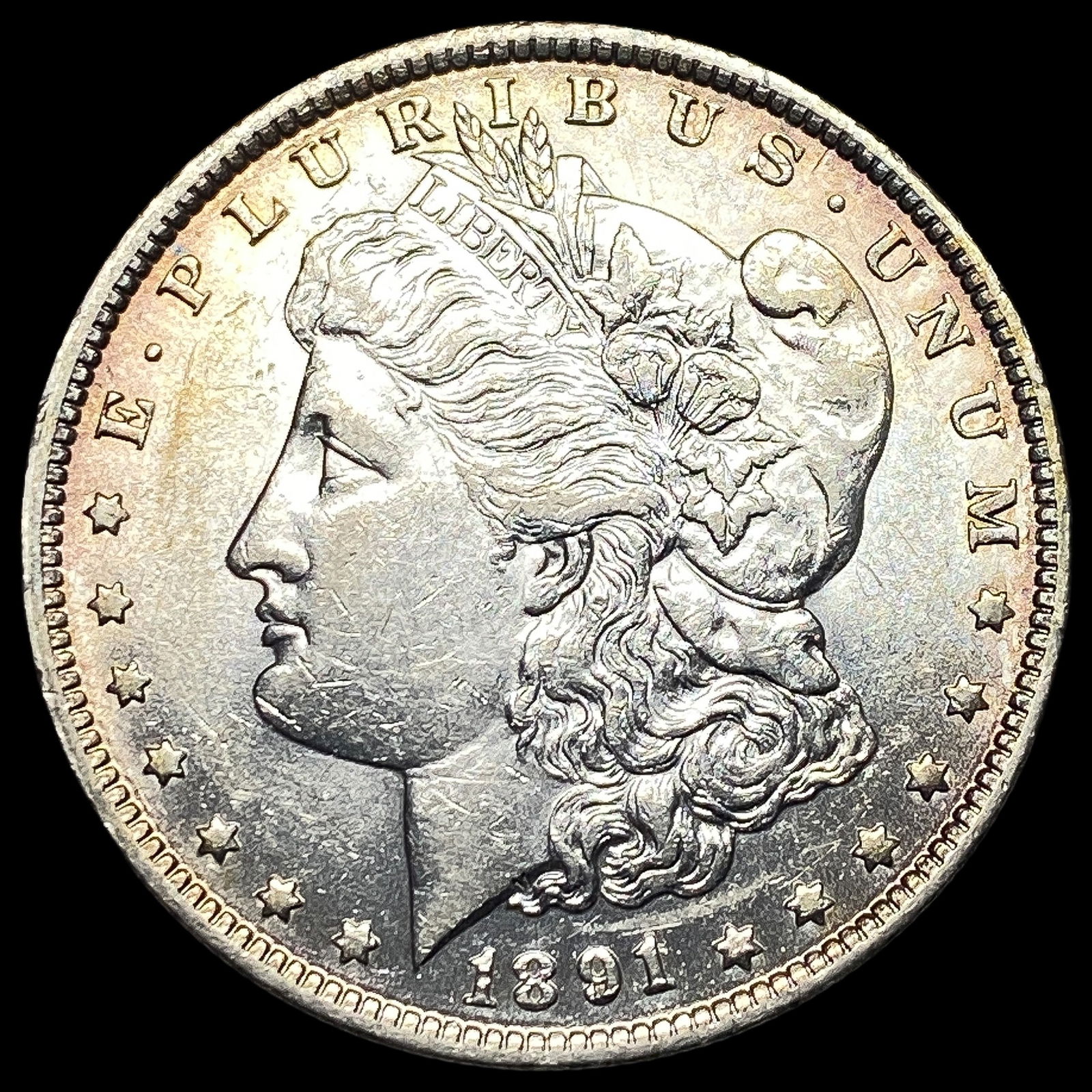 1891-O Silver Morgan Dollar CHOICE AU (1 of 2)