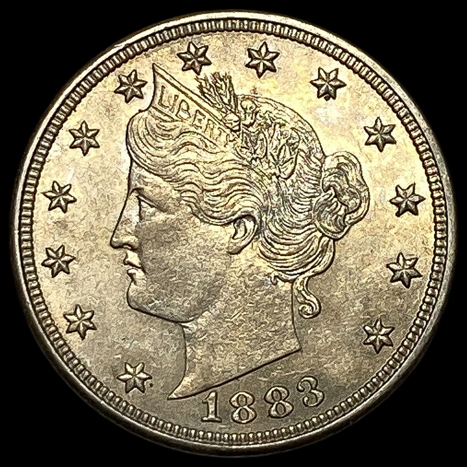 1883 Liberty Head Nickel No Cents CHOICE BU: 1883 Liberty Head Nickel No Cents CHOICE BU