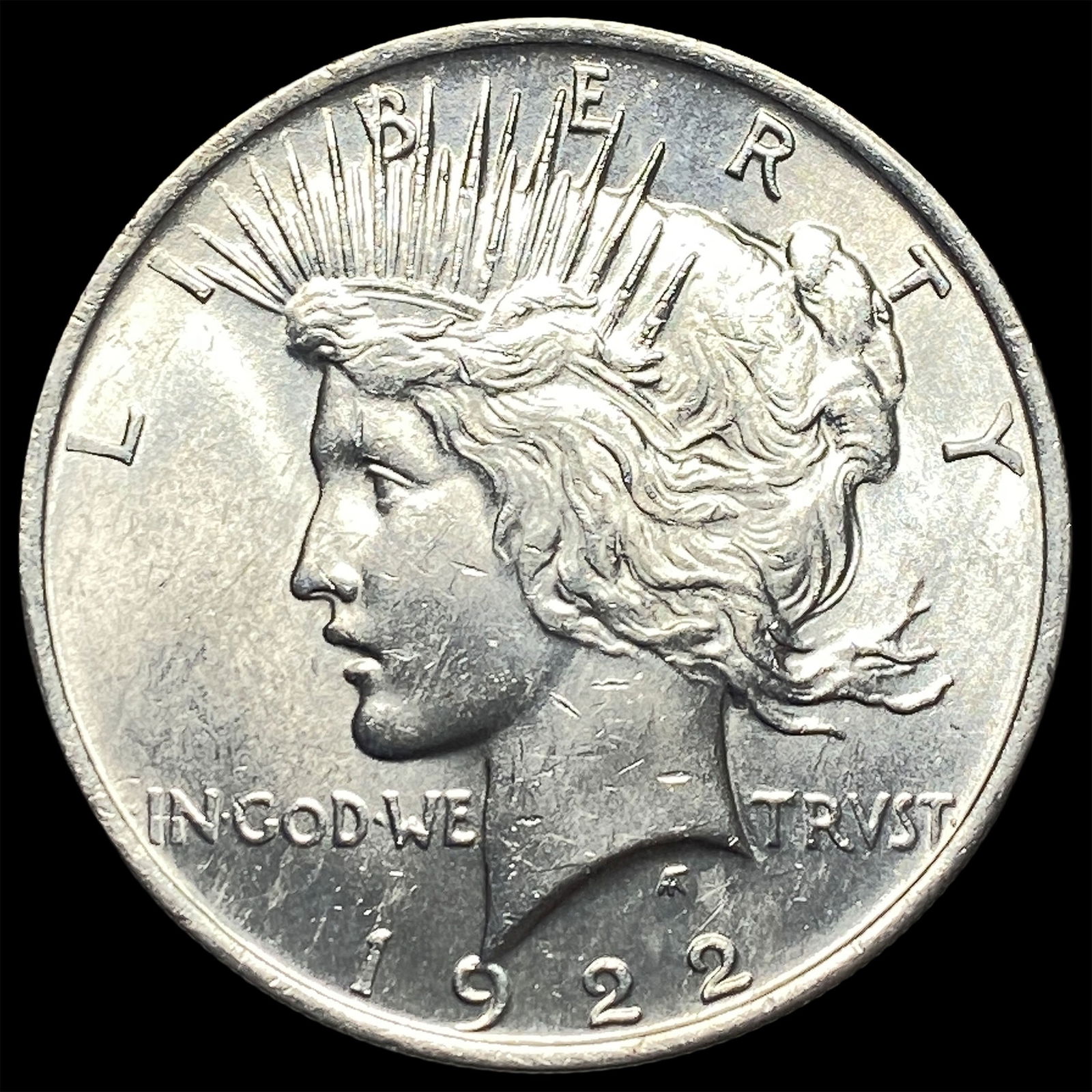 1922 Silver Peace Dollar UNCIRCULATED: 1922 Silver Peace Dollar UNCIRCULATED