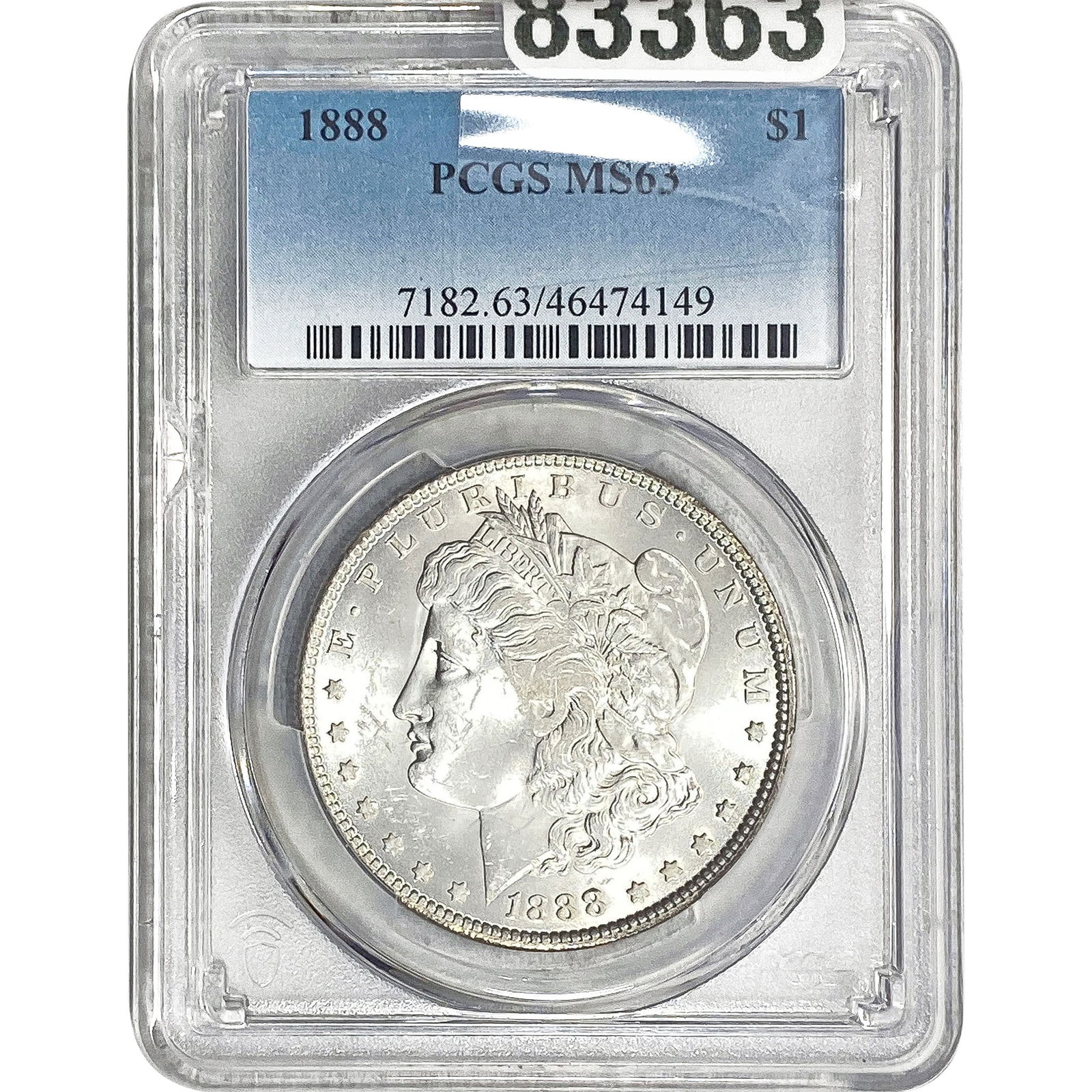 1888 Morgan Silver Dollar PCGS MS63 (1 of 2)