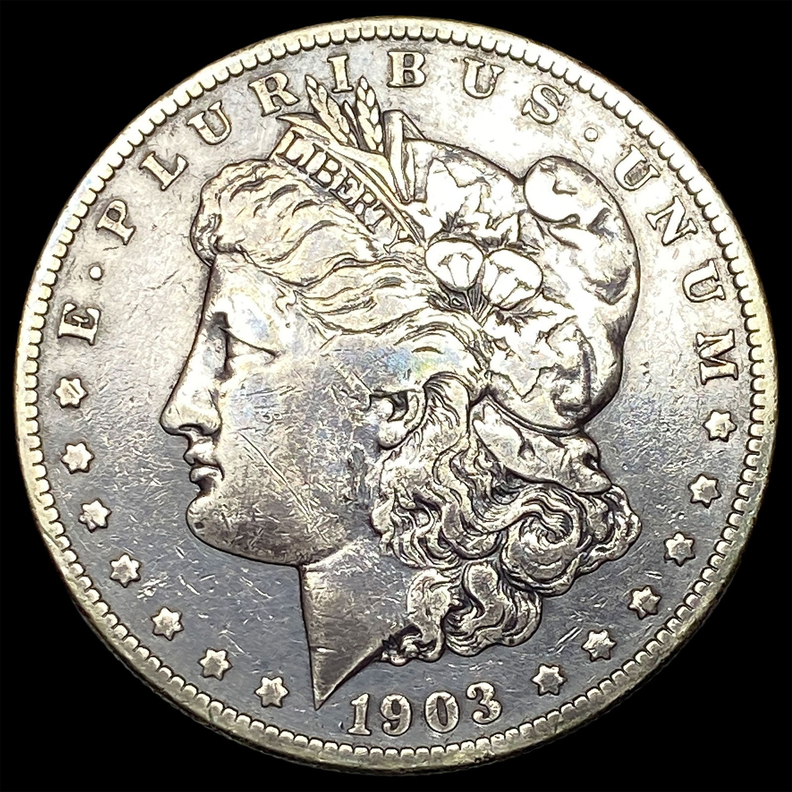 1903-S Silver Morgan Dollar ABOUT UNCIRCULATED: 1903-S Silver Morgan Dollar ABOUT UNCIRCULATED